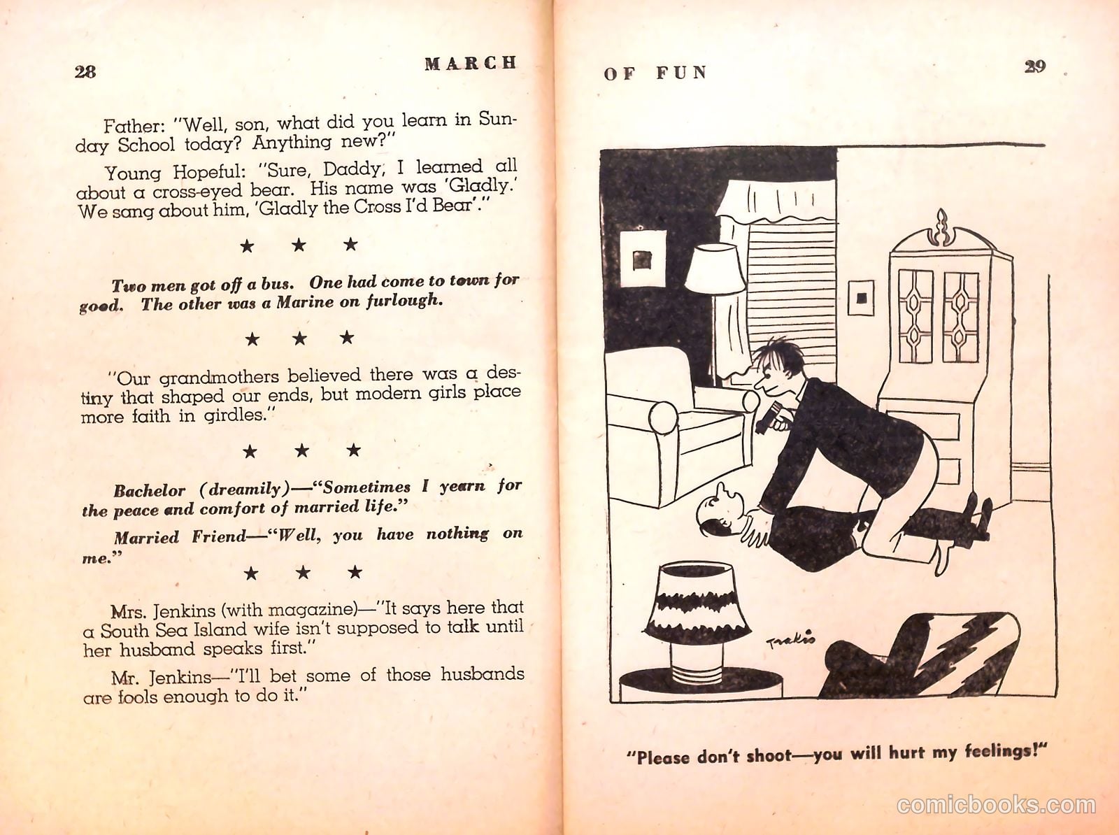 March of Fun #nn (1945) — page 14 of 48