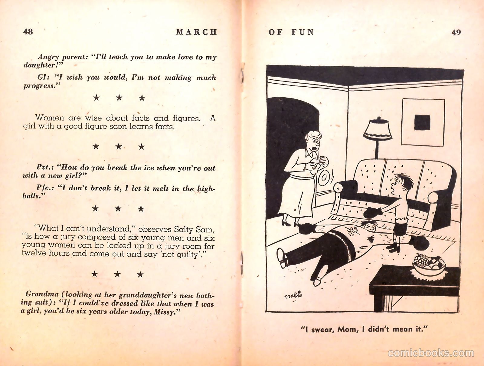 March of Fun #nn (1945) — page 24 of 48