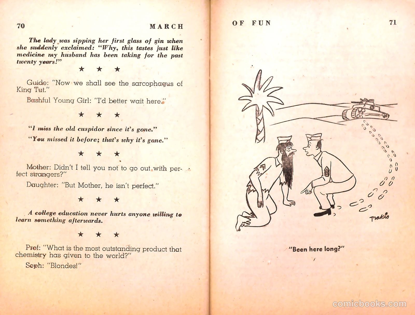 March of Fun #nn (1945) — page 34 of 48