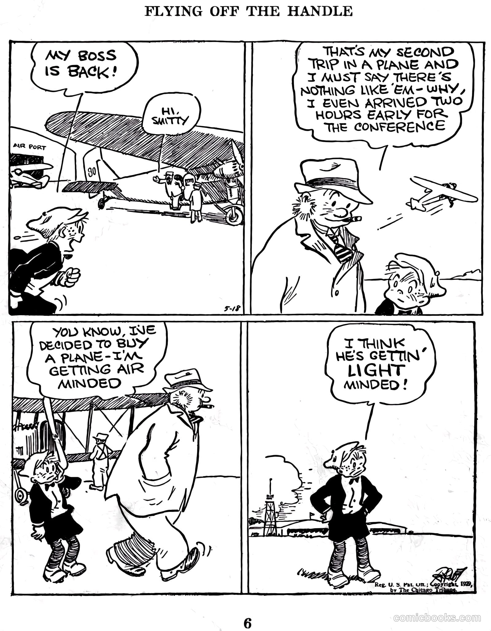 Smitty the Flying Office Boy #nn (1930) — page 9 of 89