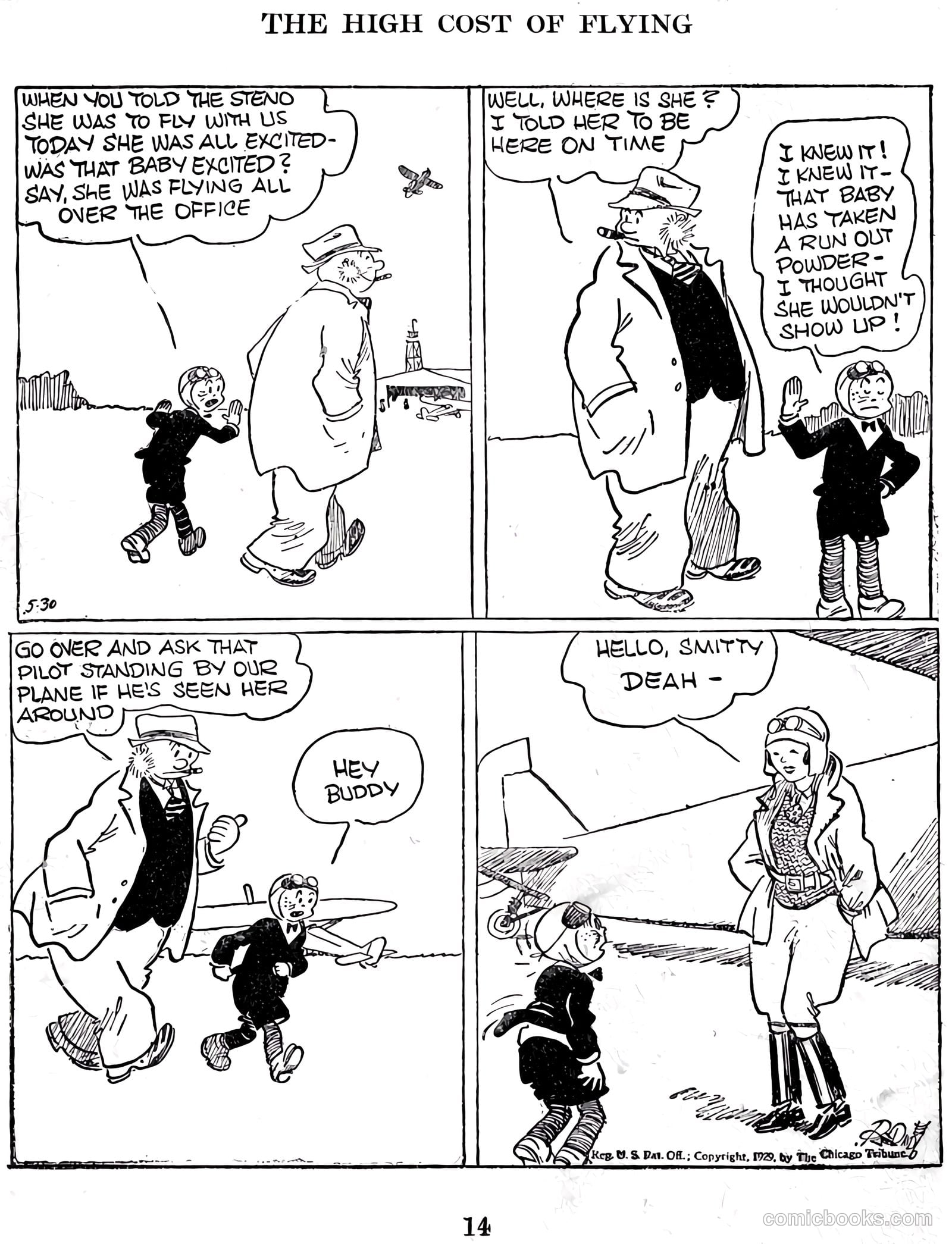 Smitty the Flying Office Boy #nn (1930) — page 16 of 89