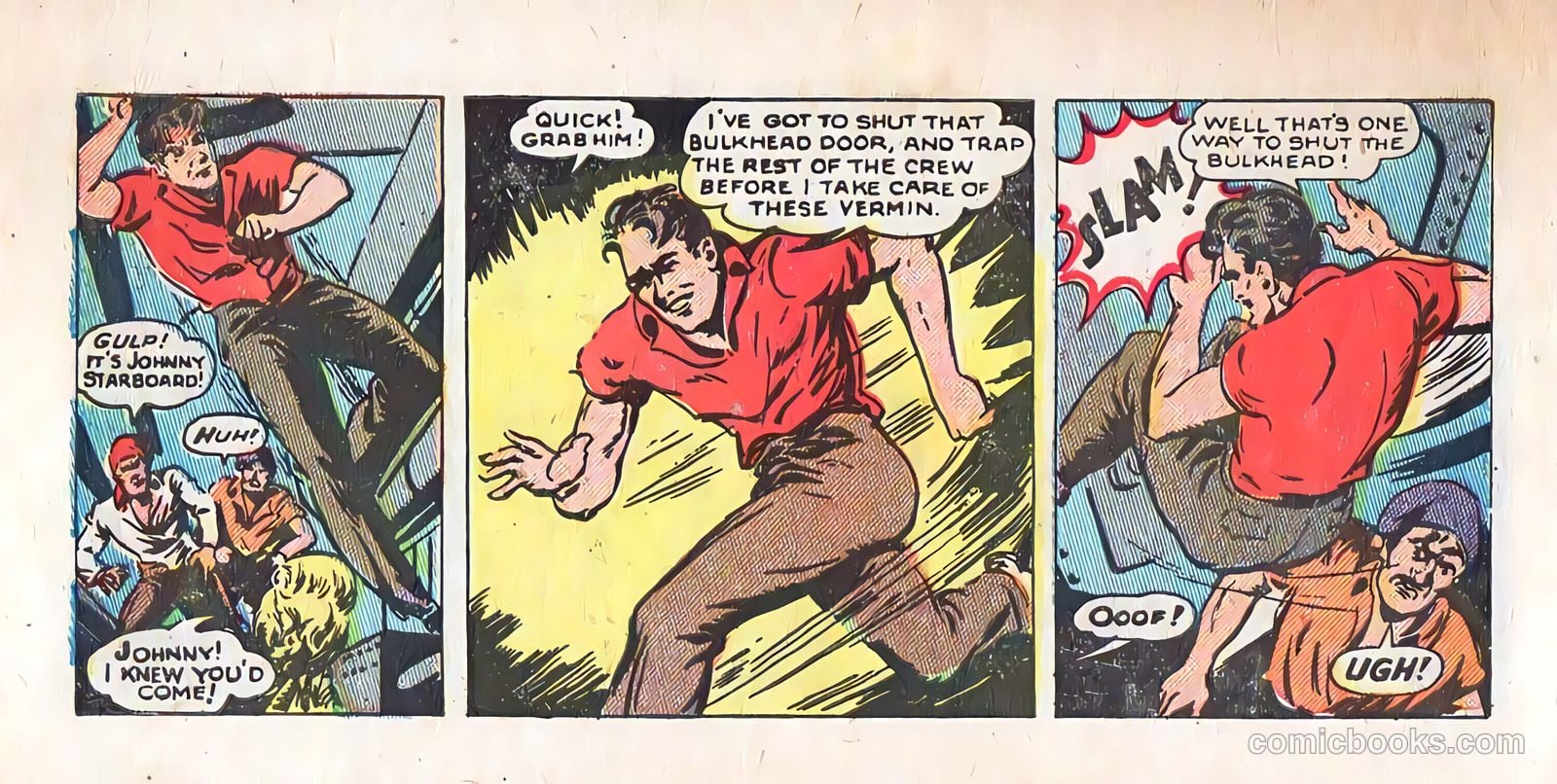 Johnny Starboard and the Underseas Pirates #1 (1948) — page 20 of 23