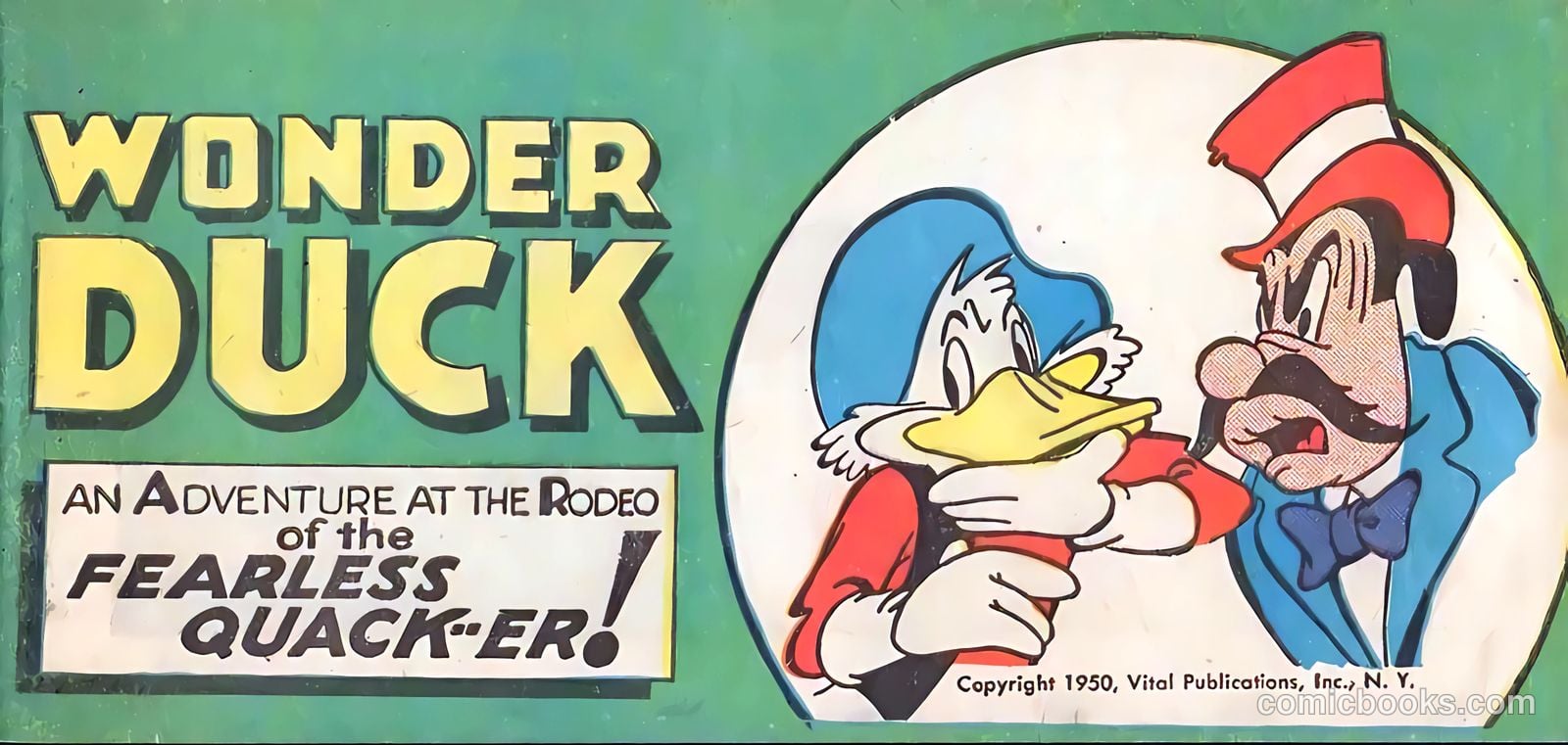 Wonder Duck In Adventure At The Rodeo Of The Fearless Quacker #1 — page 1 of 24