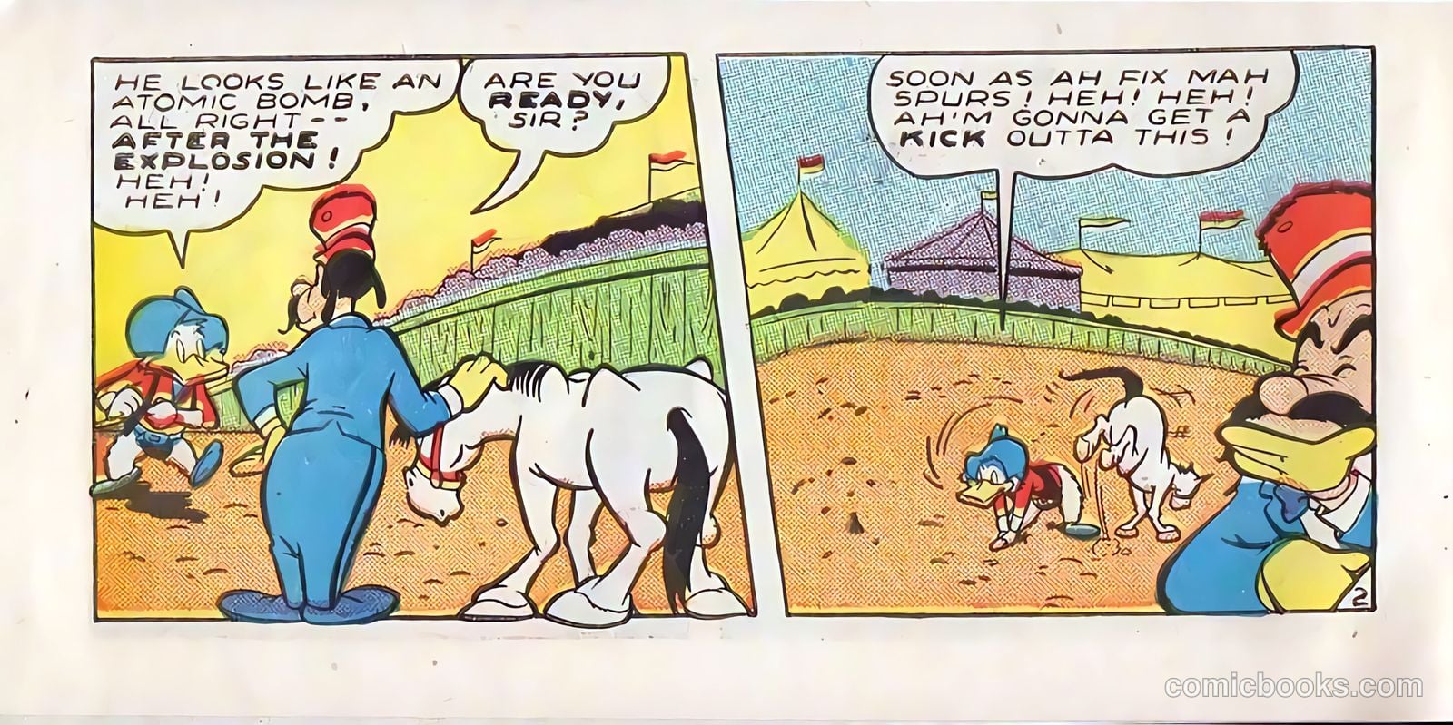 Wonder Duck In Adventure At The Rodeo Of The Fearless Quacker #1 — page 4 of 24