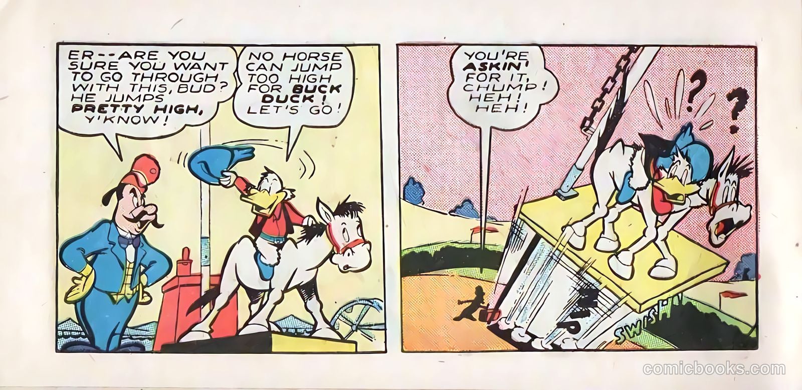 Wonder Duck In Adventure At The Rodeo Of The Fearless Quacker #1 — page 6 of 24
