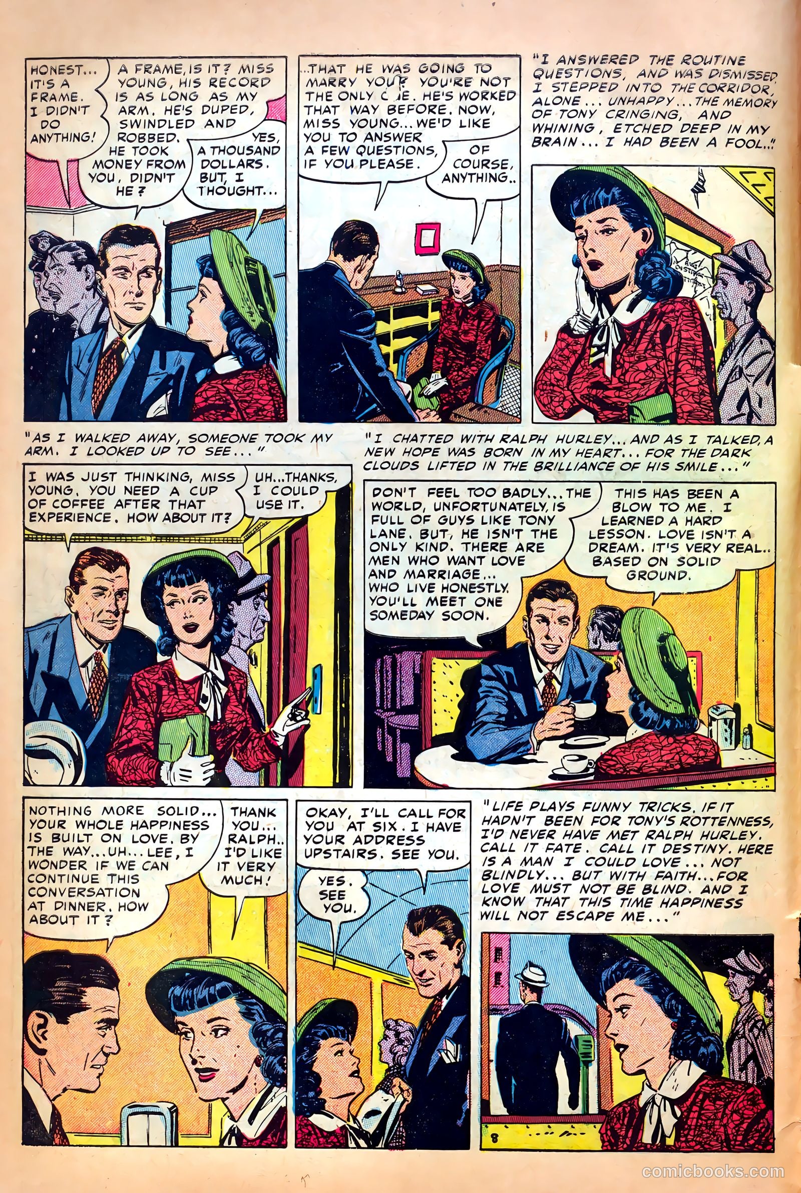 Romantic Confessions v1 #2 — page 10 of 52