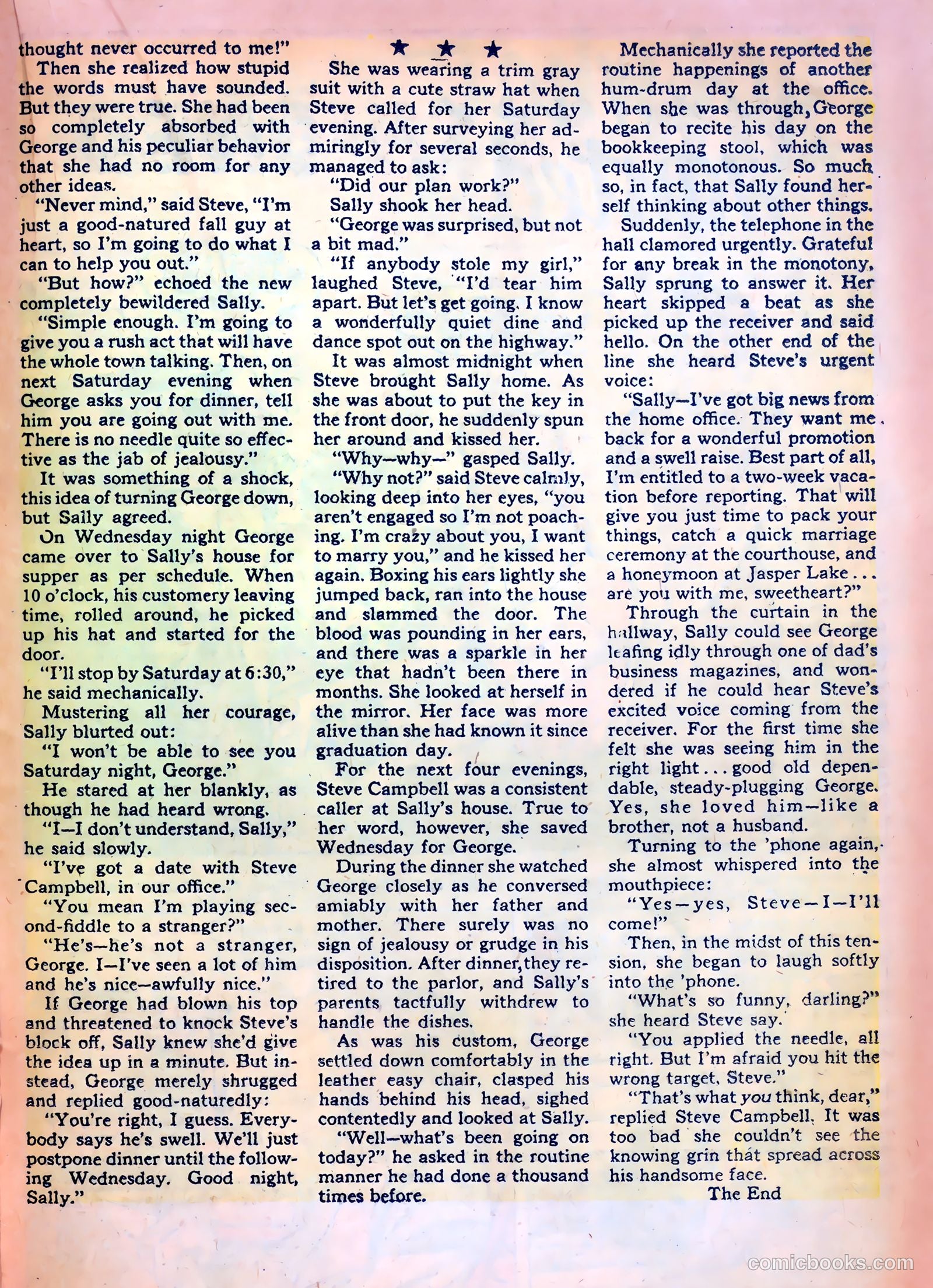 Romantic Confessions v1 #2 — page 31 of 52