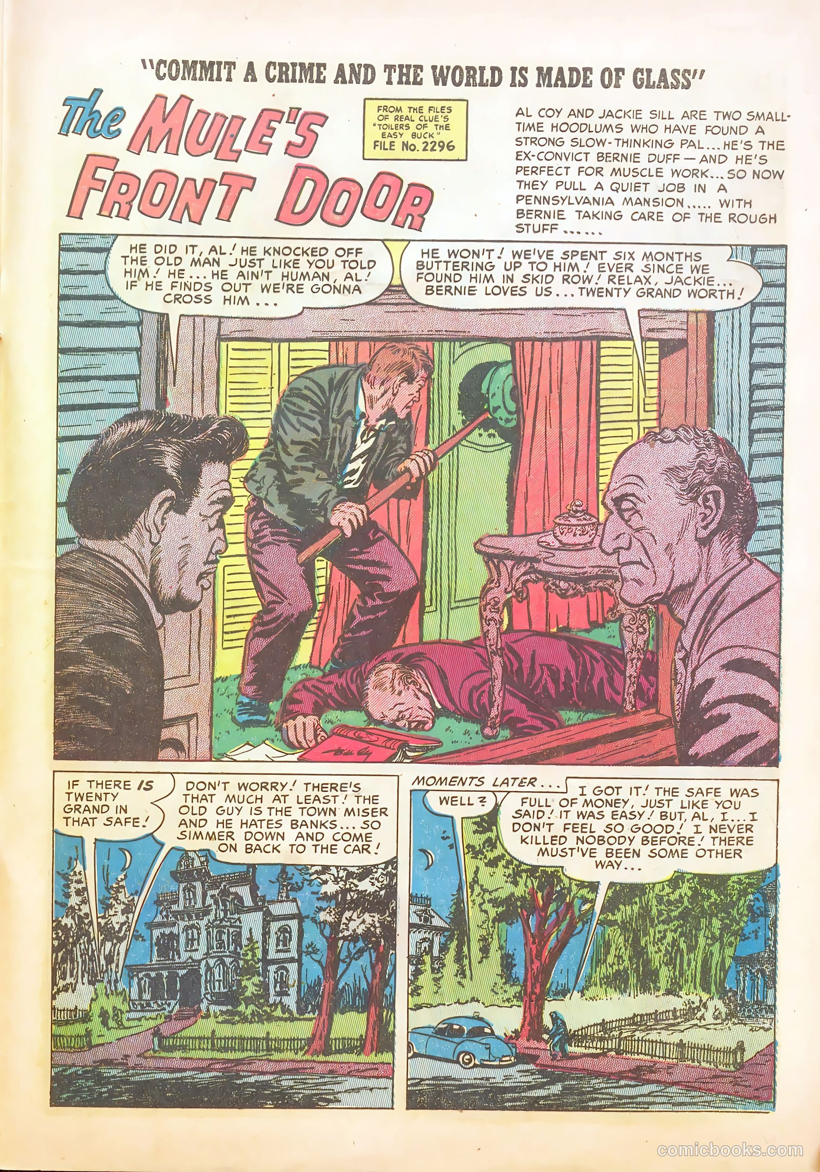 Real Clue Crime Stories v8 #2 — page 29 of 36