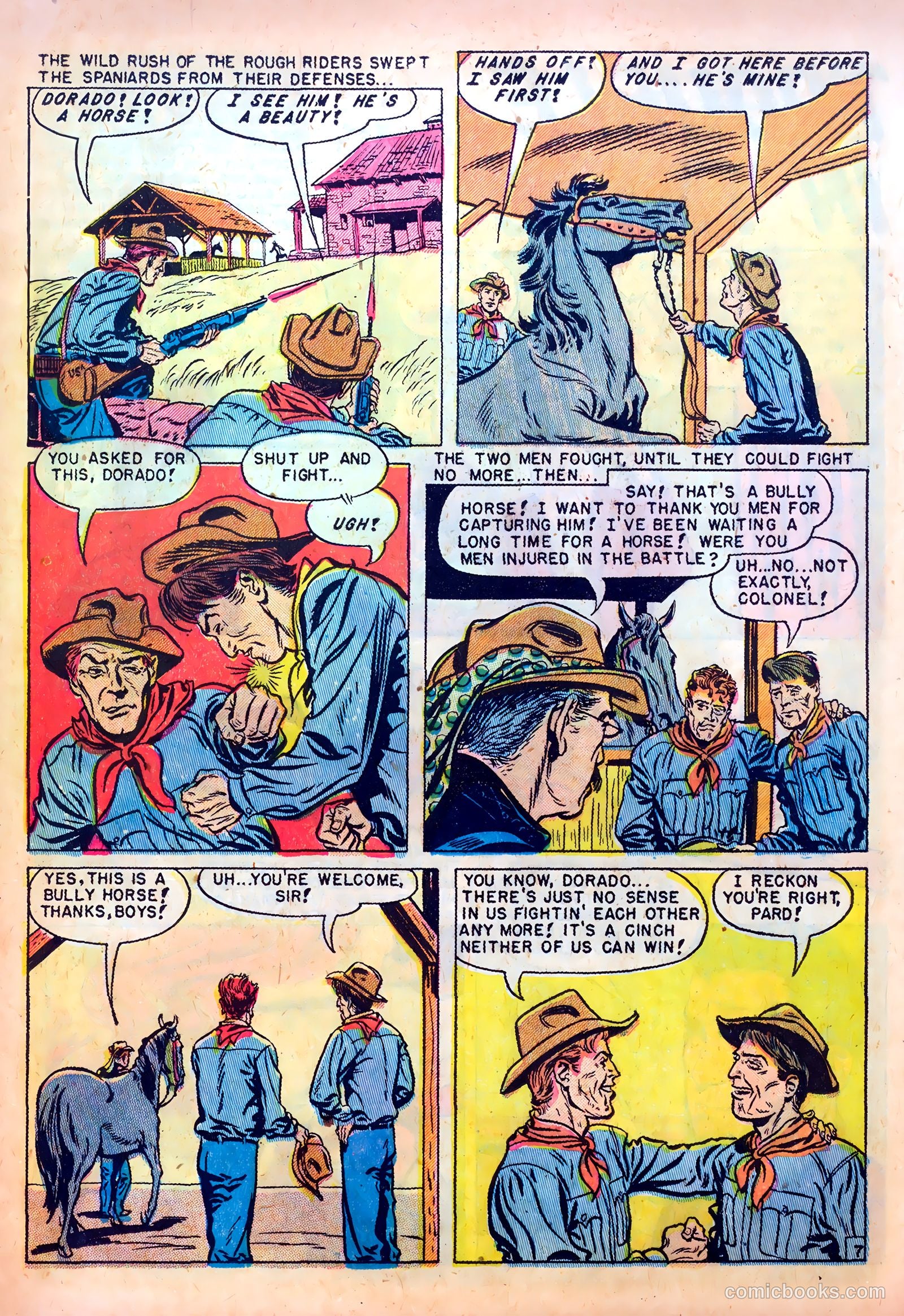 Western Fighters v1 #10 — page 9 of 52