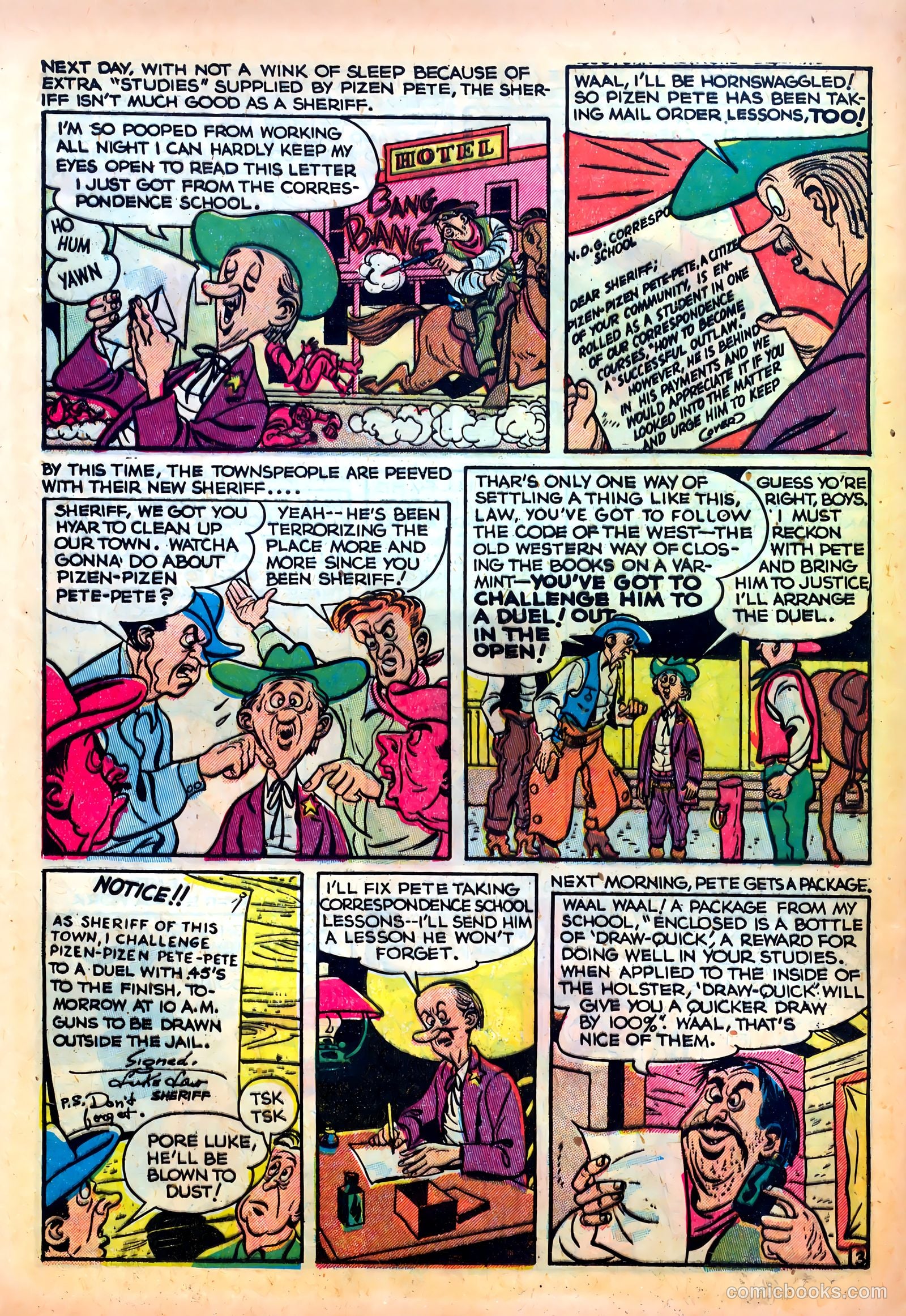 Western Fighters v1 #10 — page 20 of 52