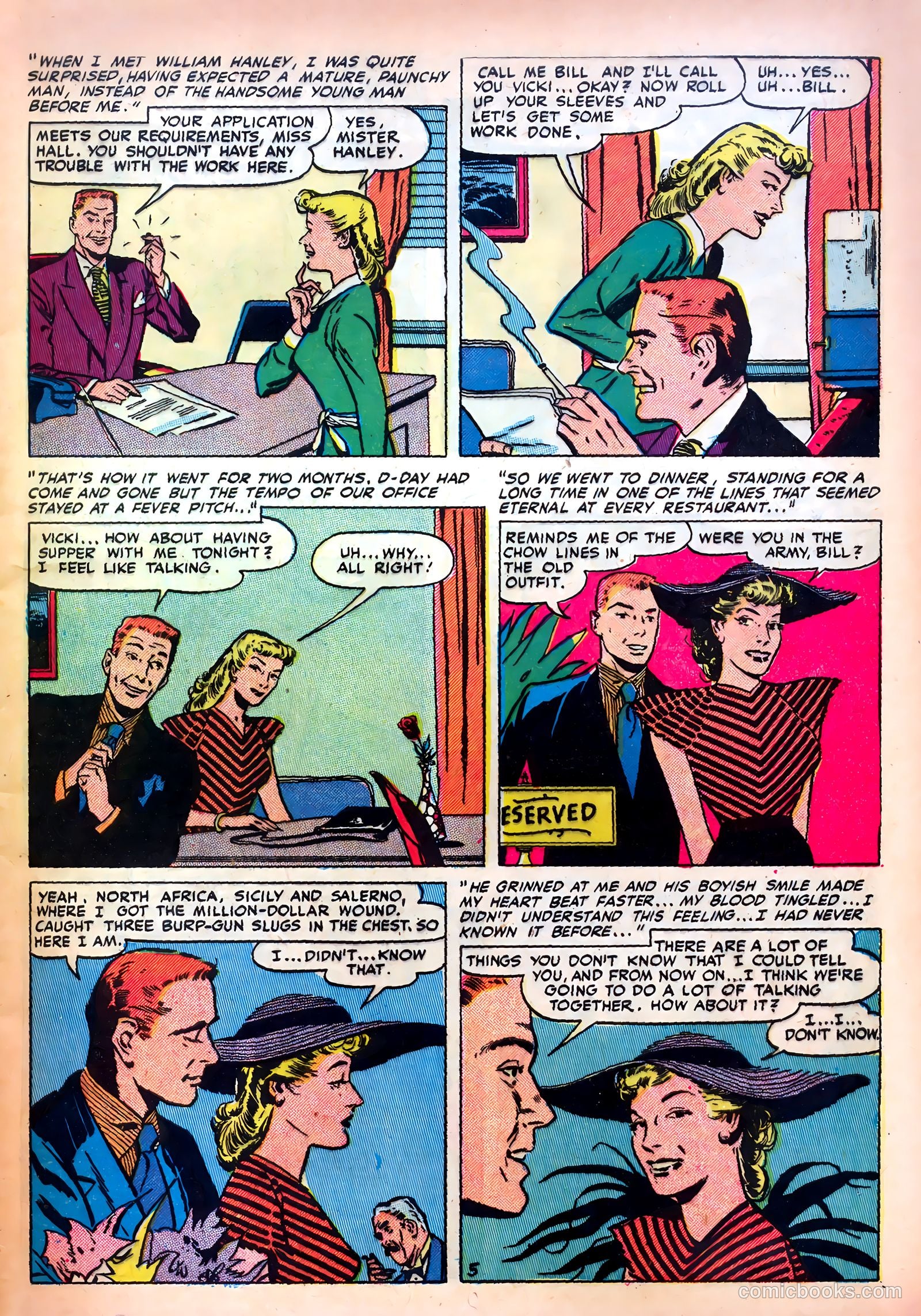 Romantic Confessions v1 #4 — page 7 of 52