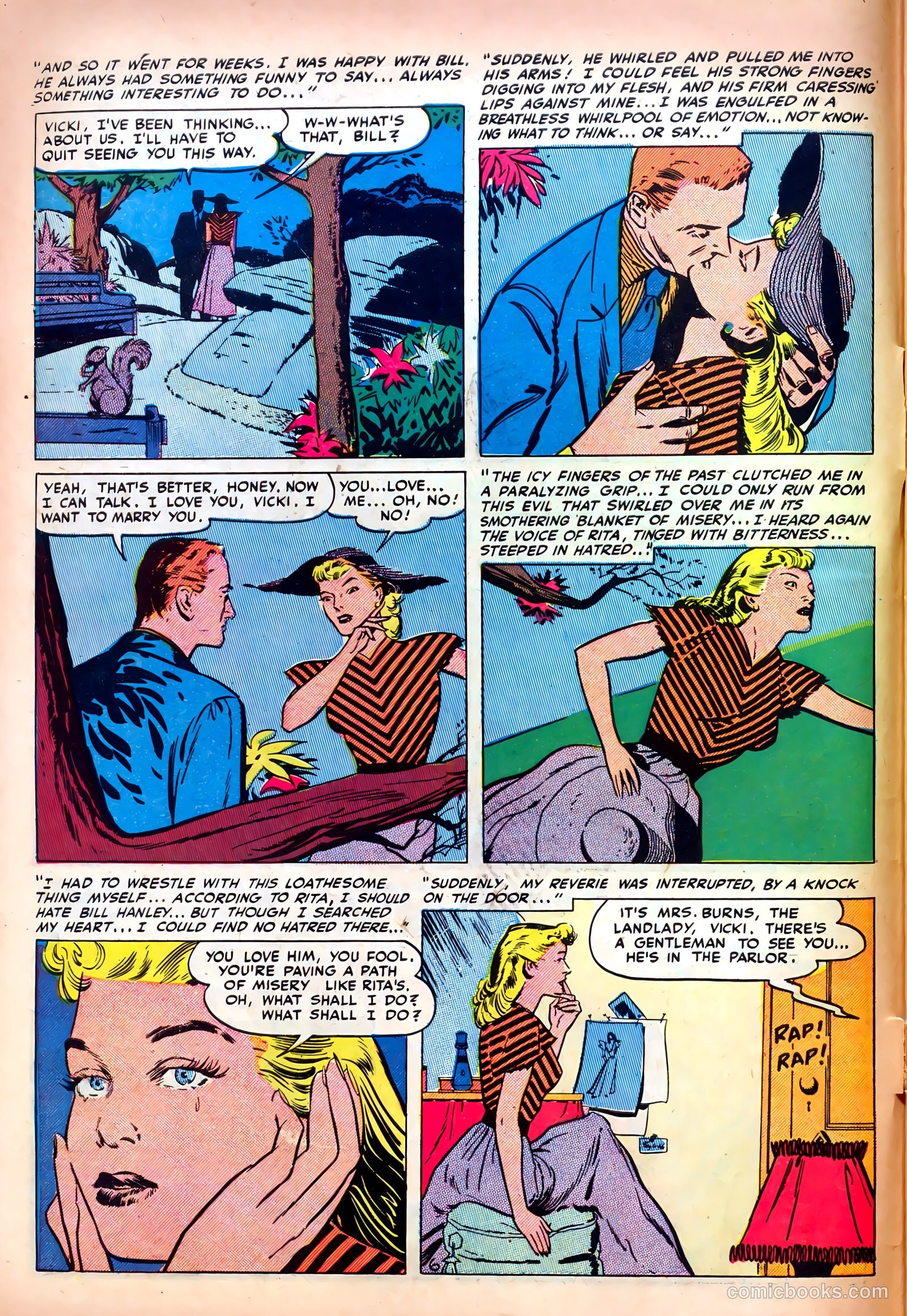 Romantic Confessions v1 #4 — page 8 of 52