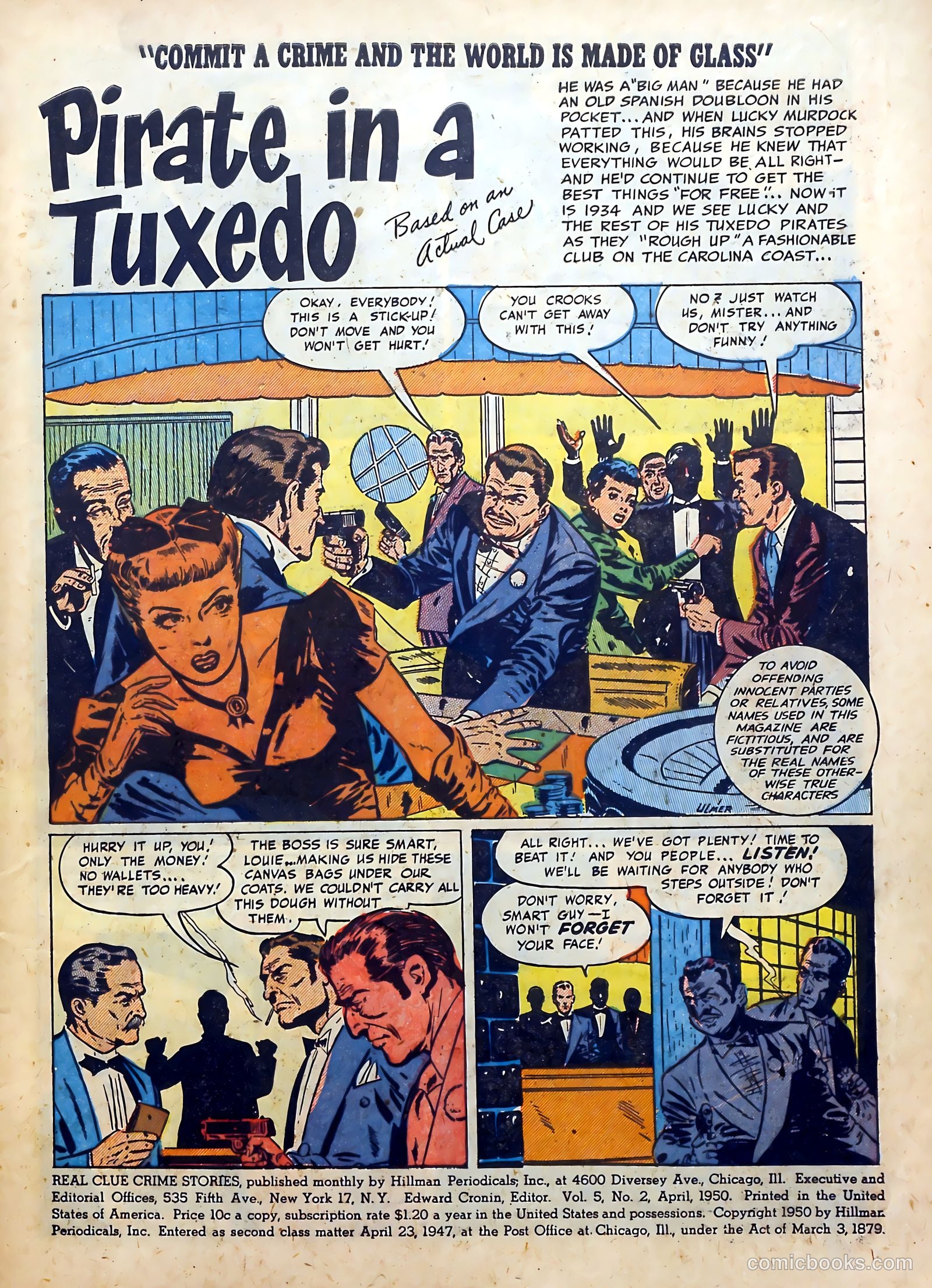 Real Clue Crime Stories v5 #2 — page 3 of 52