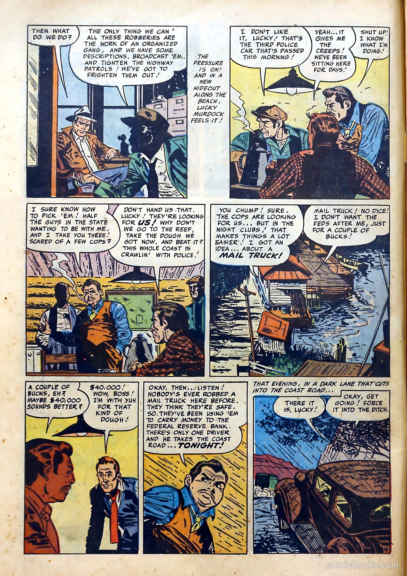 Real Clue Crime Stories v5 #2 — page 6 of 52