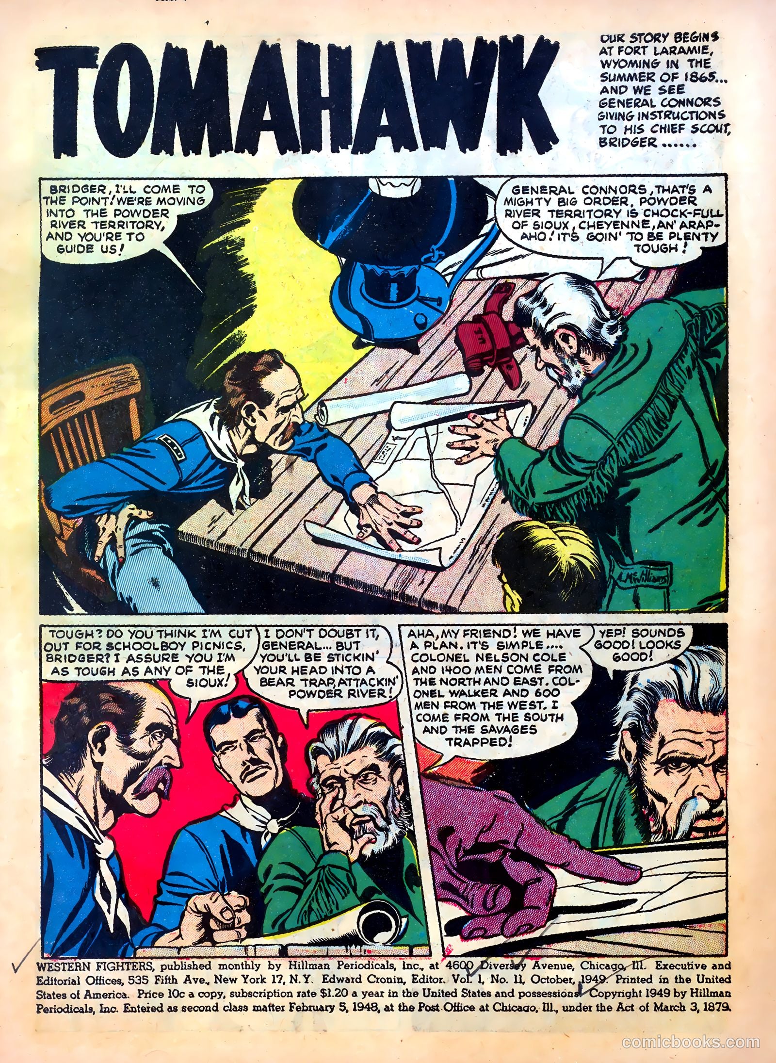 Western Fighters v1 #11 — page 3 of 52