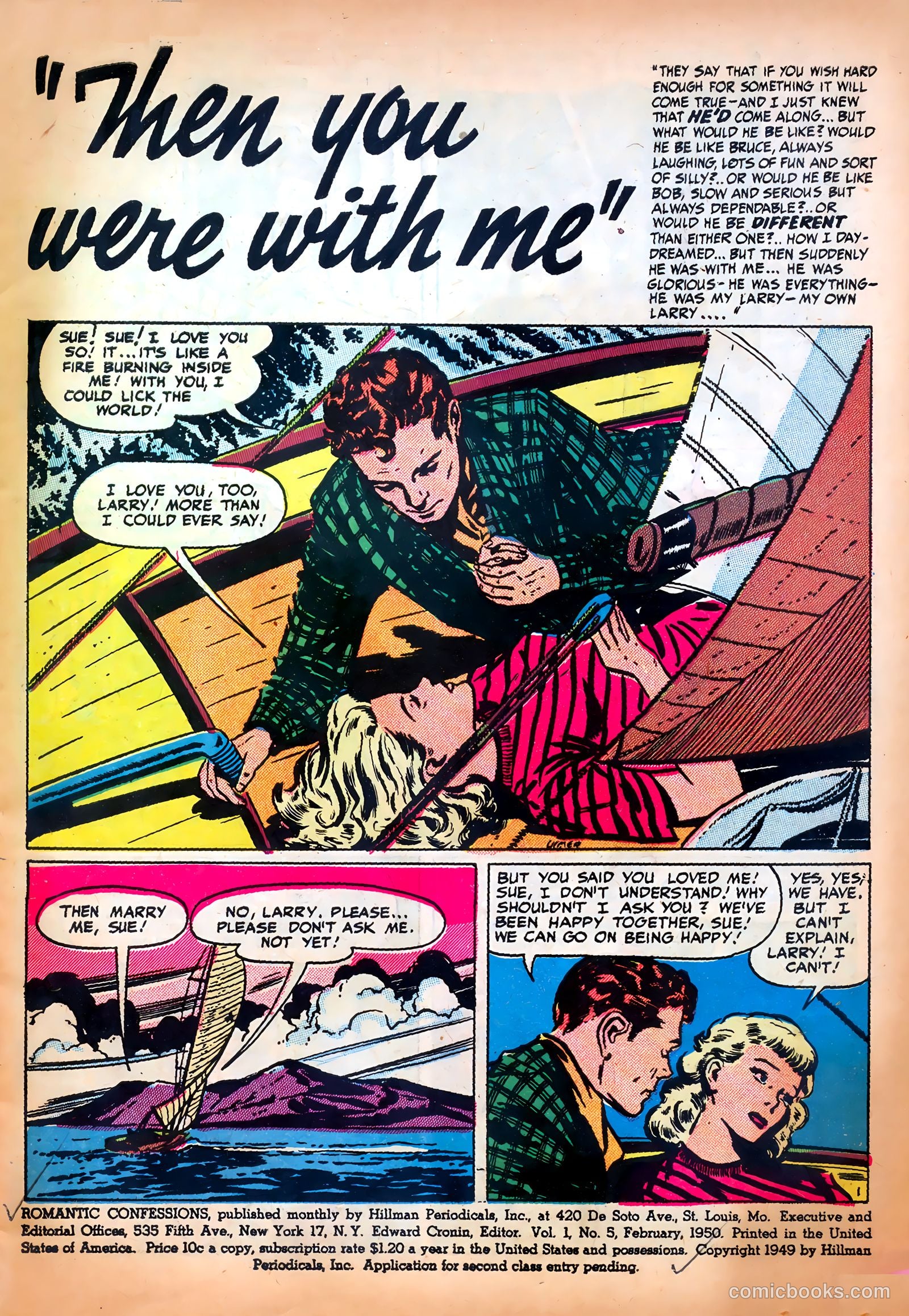 Romantic Confessions v1 #5 — page 3 of 52