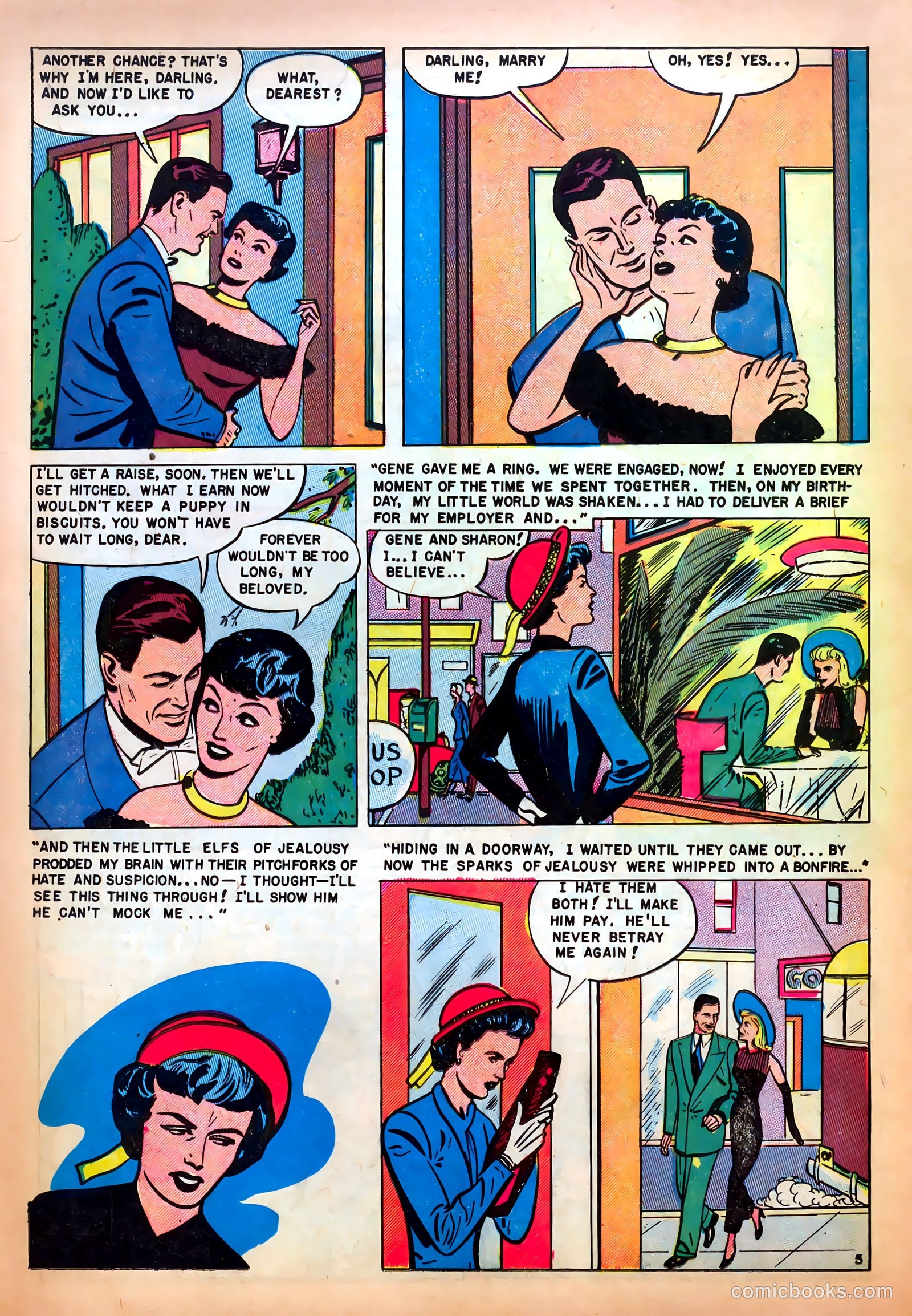Romantic Confessions v1 #5 — page 36 of 52