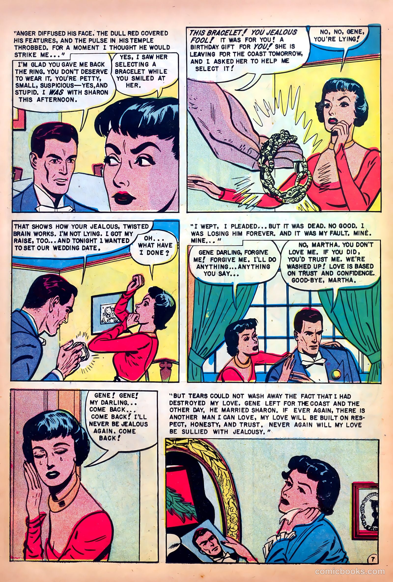 Romantic Confessions v1 #5 — page 38 of 52