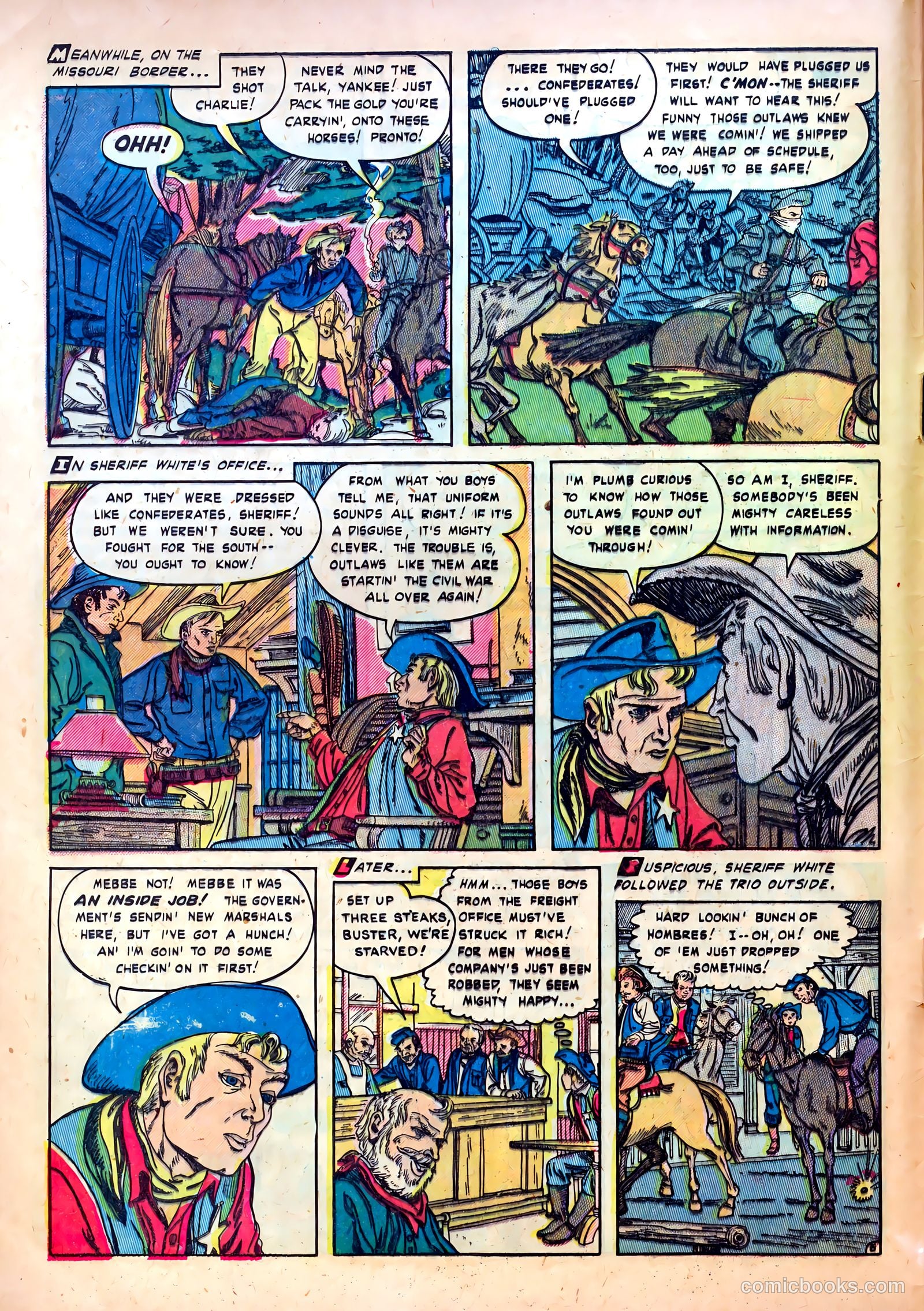 Western Fighters v2 #1 — page 8 of 52