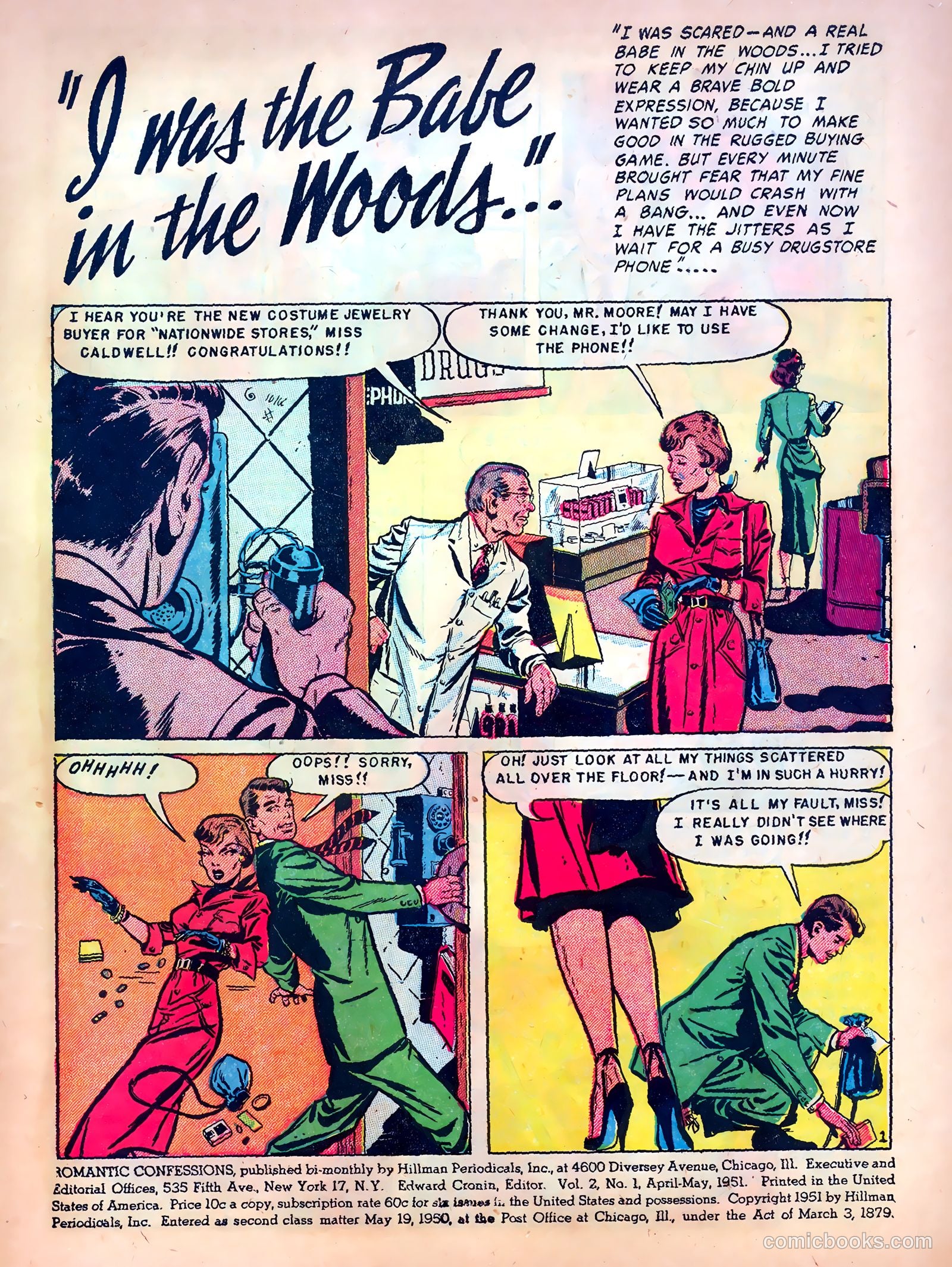 Romantic Confessions v2 #1 — page 3 of 52