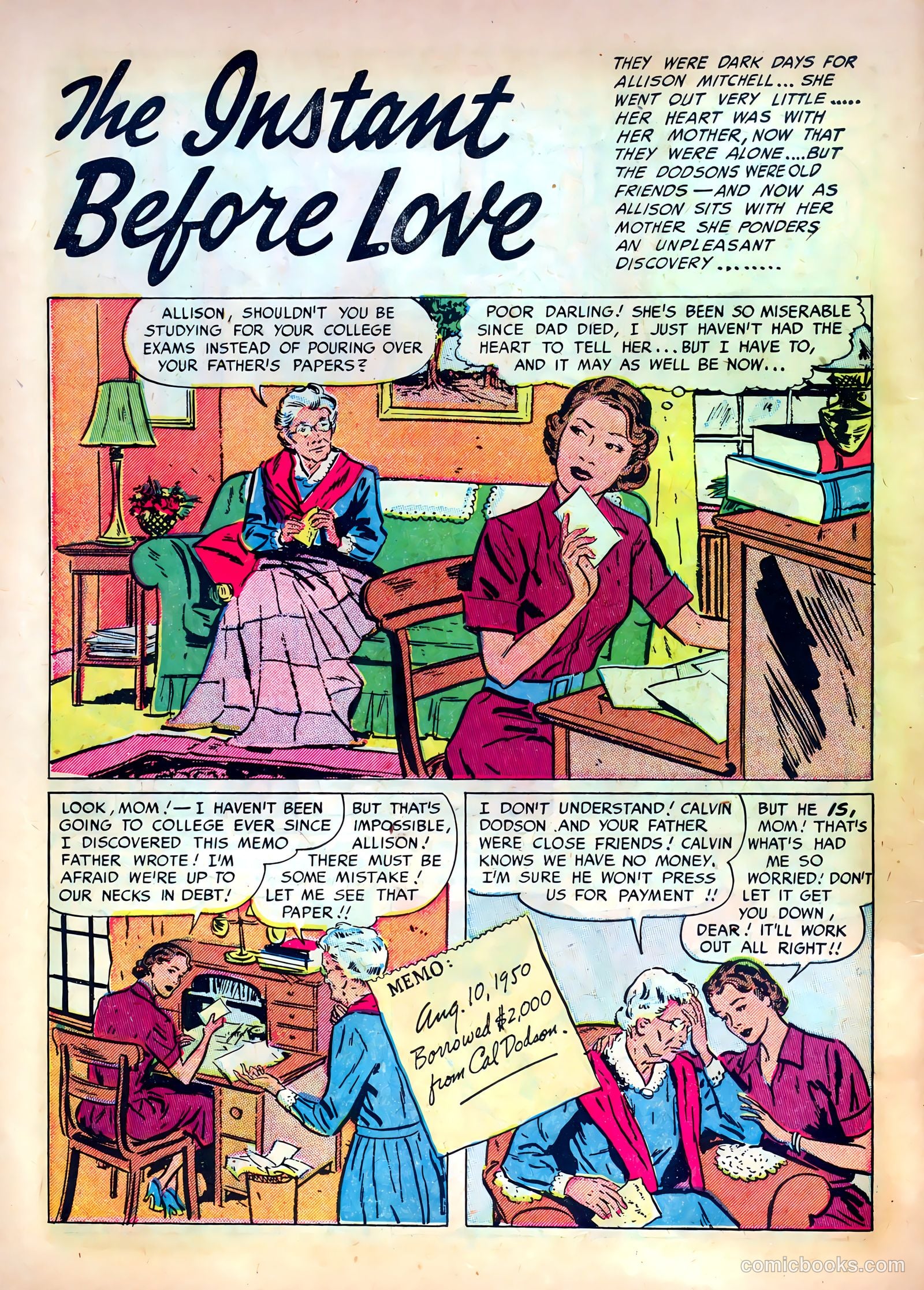 Romantic Confessions v2 #1 — page 10 of 52