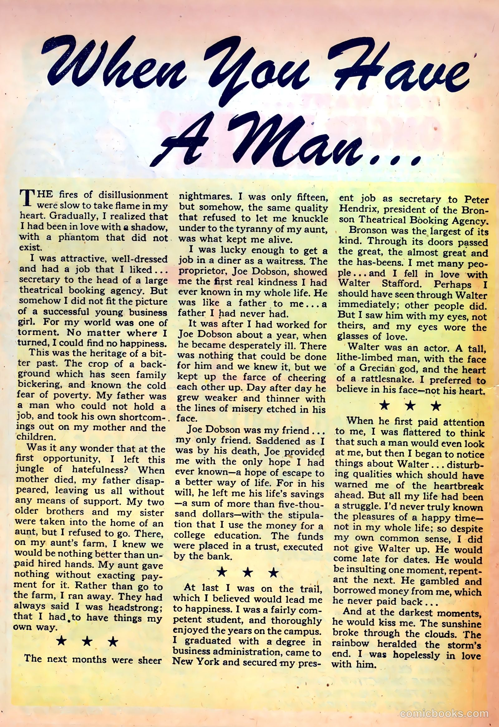Romantic Confessions v2 #1 — page 34 of 52