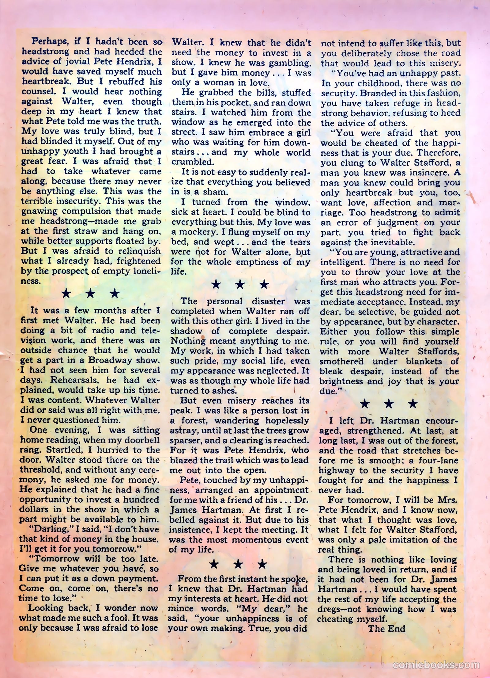 Romantic Confessions v2 #1 — page 35 of 52