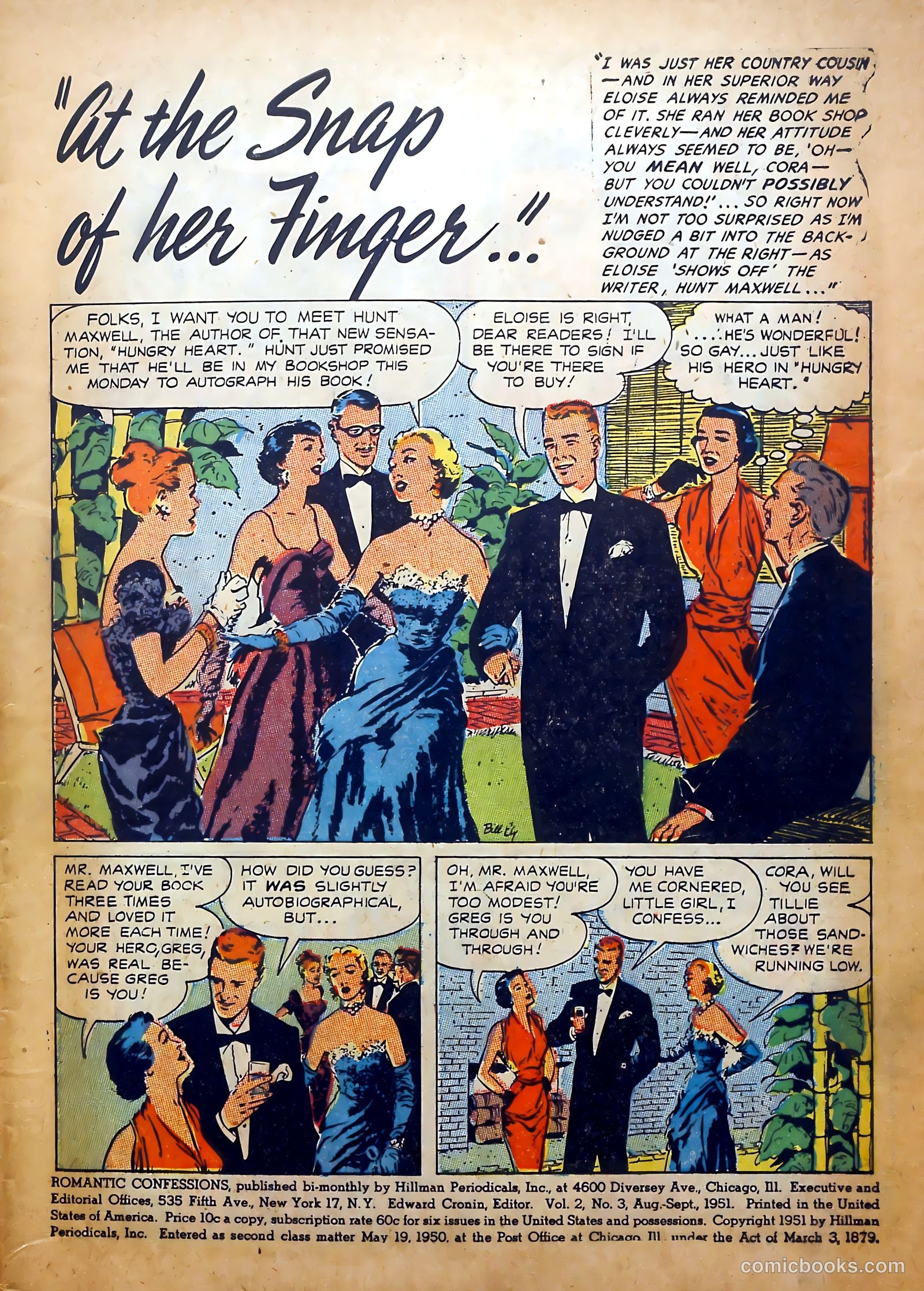 Romantic Confessions v2 #3 — page 3 of 52