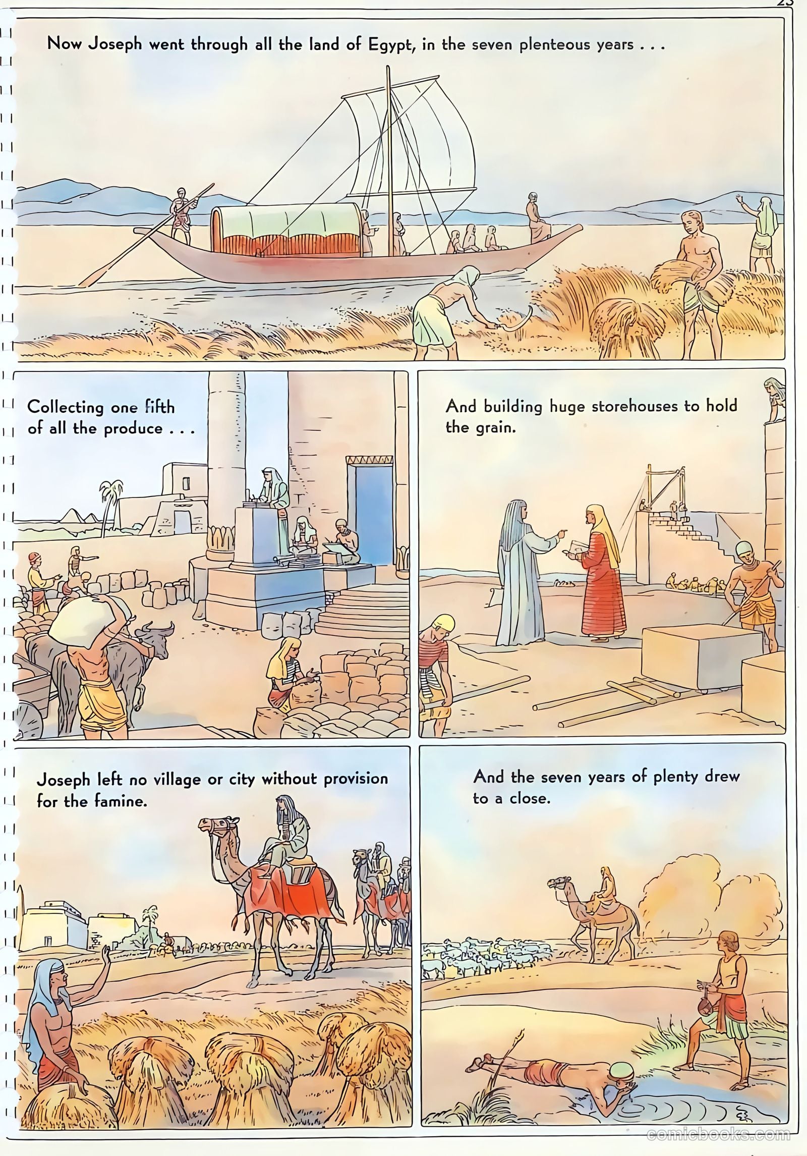 The Life of Joseph Visualized #nn (1946) — page 23 of 48
