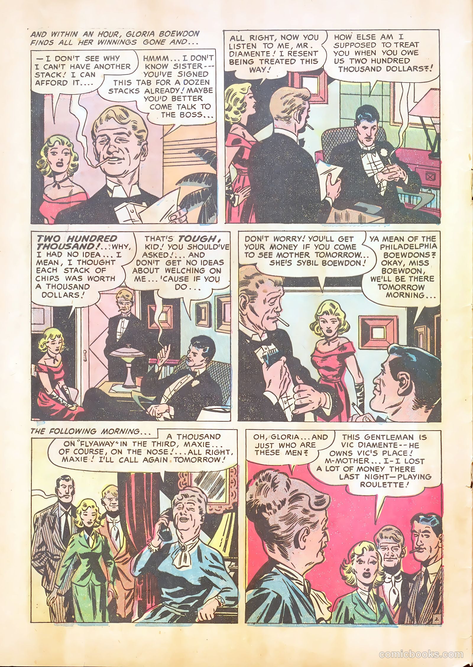 Real Clue Crime Stories v8 #1 — page 4 of 36