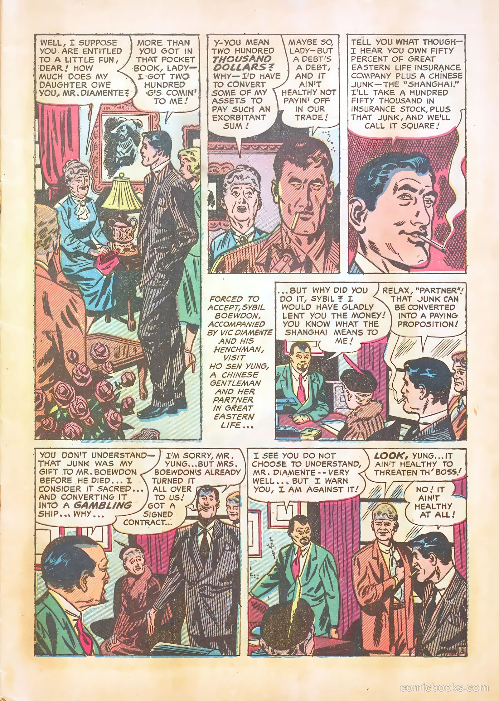 Real Clue Crime Stories v8 #1 — page 5 of 36