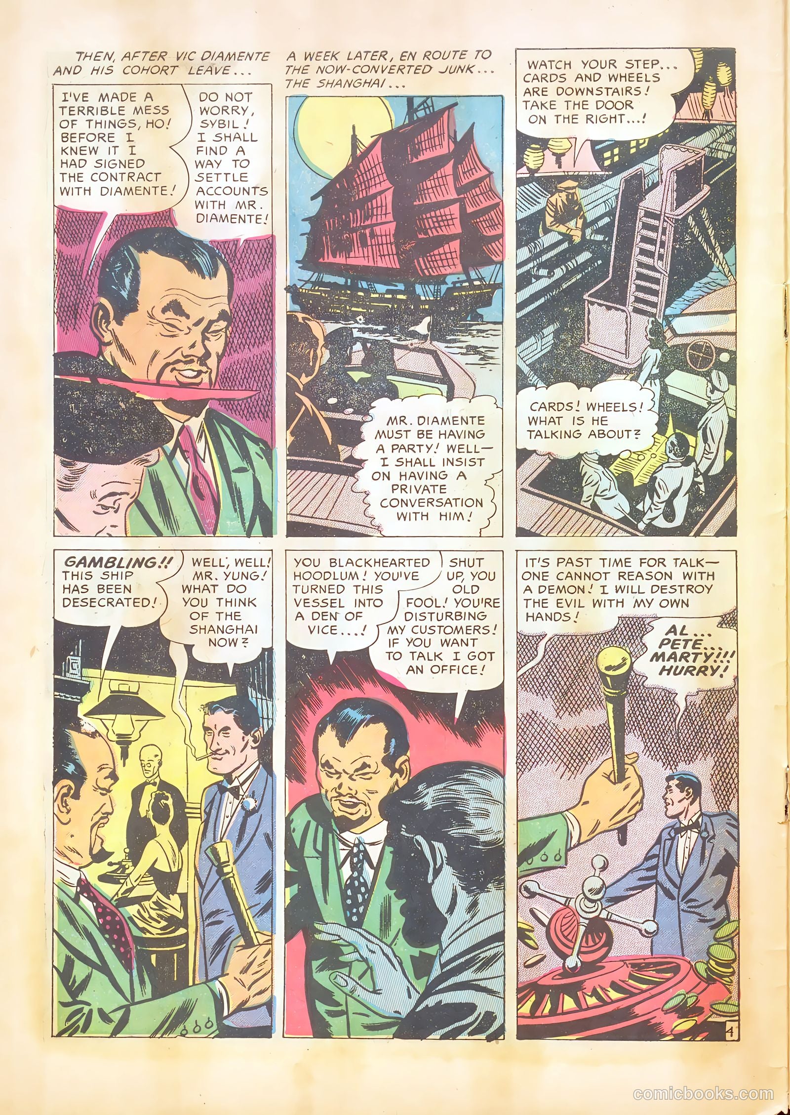 Real Clue Crime Stories v8 #1 — page 6 of 36