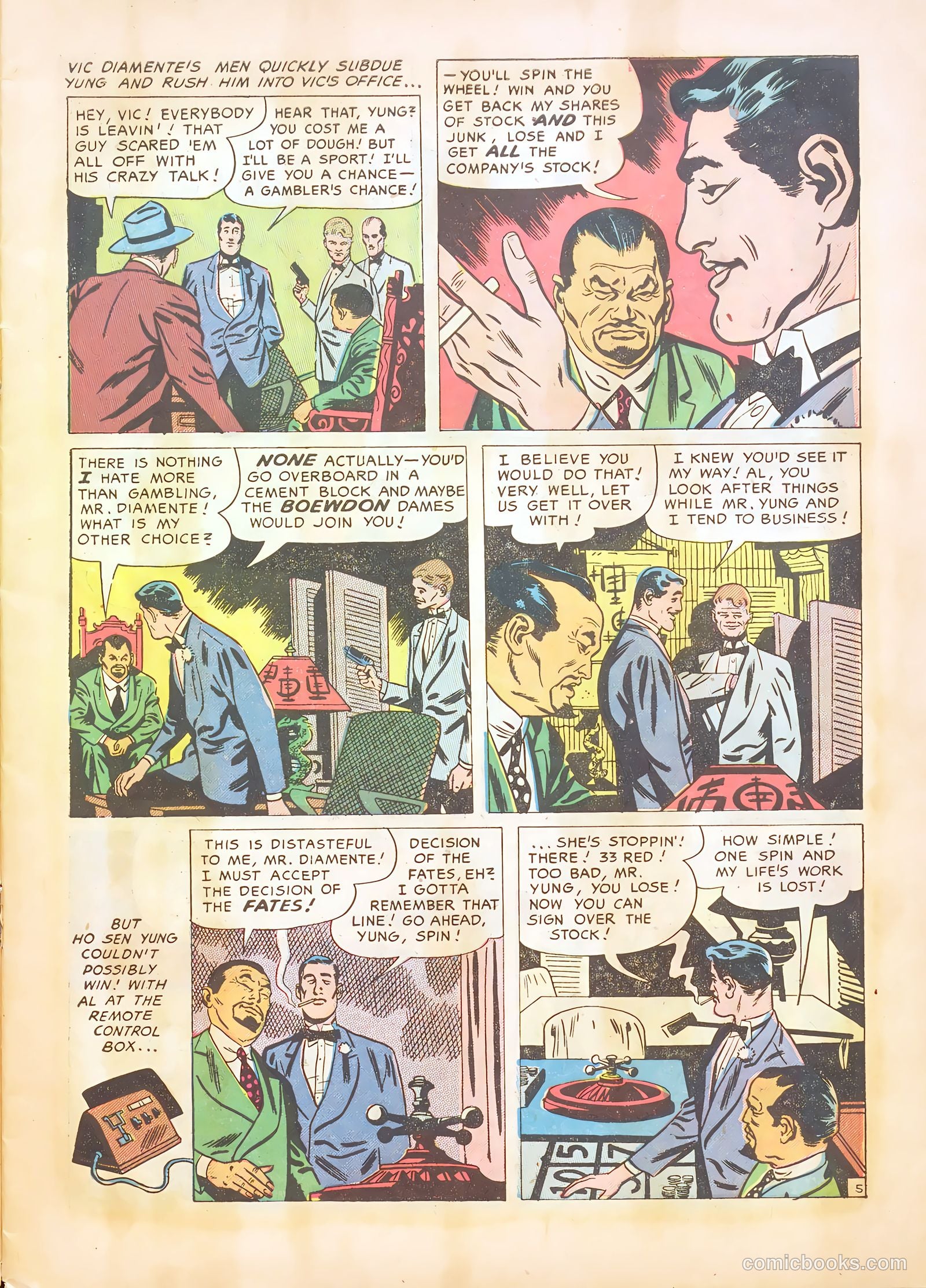 Real Clue Crime Stories v8 #1 — page 7 of 36