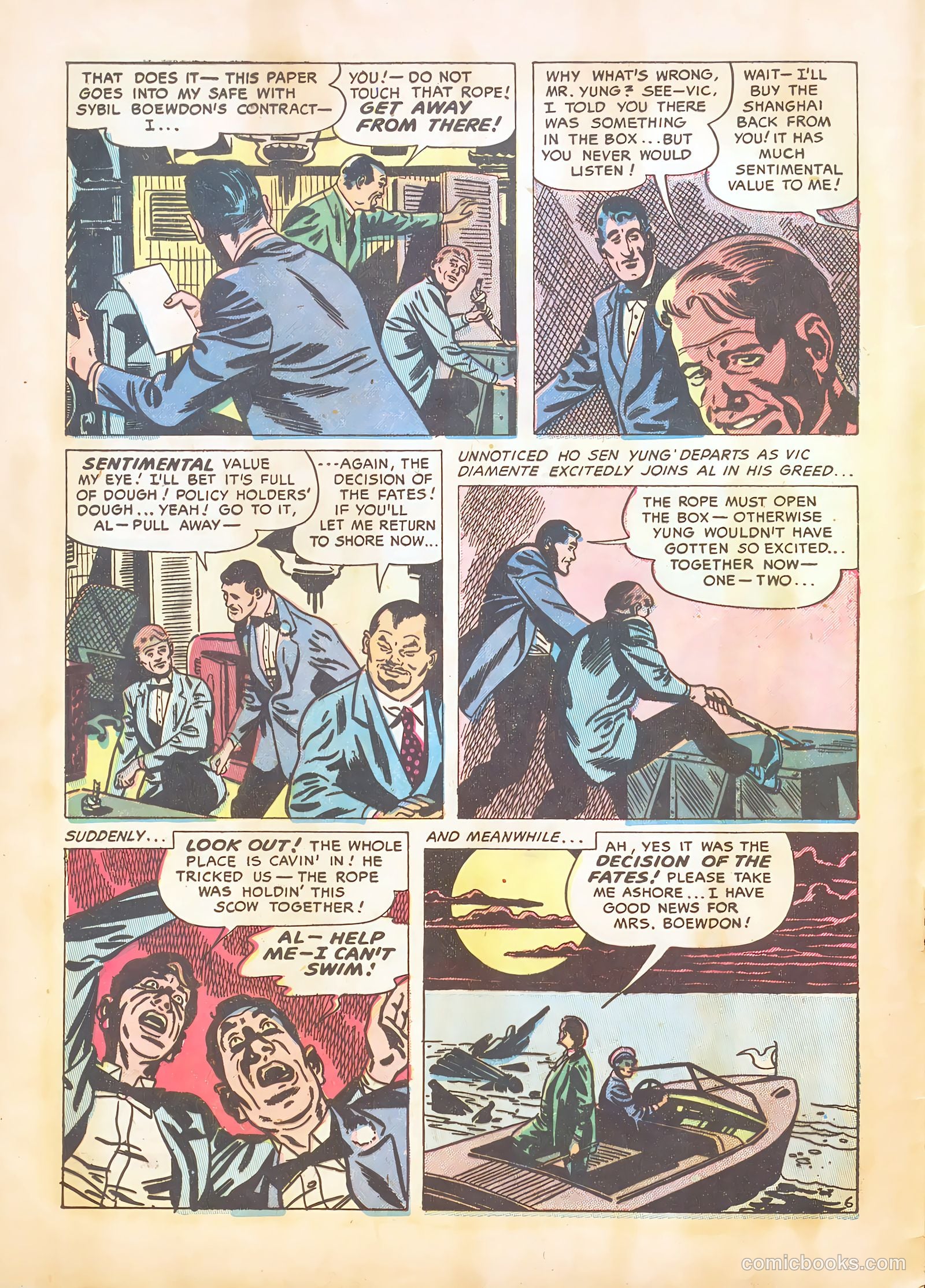 Real Clue Crime Stories v8 #1 — page 8 of 36