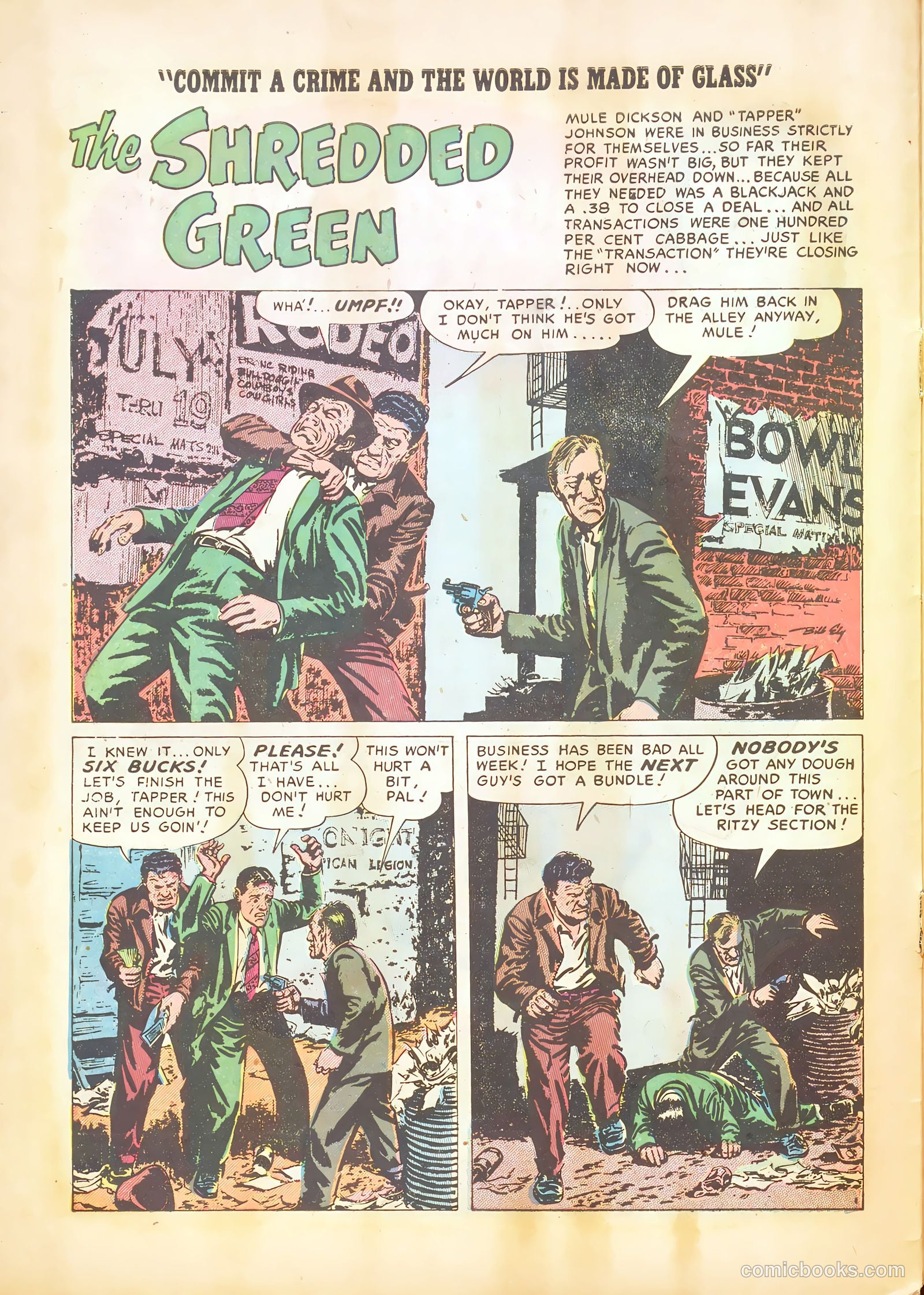 Real Clue Crime Stories v8 #1 — page 10 of 36