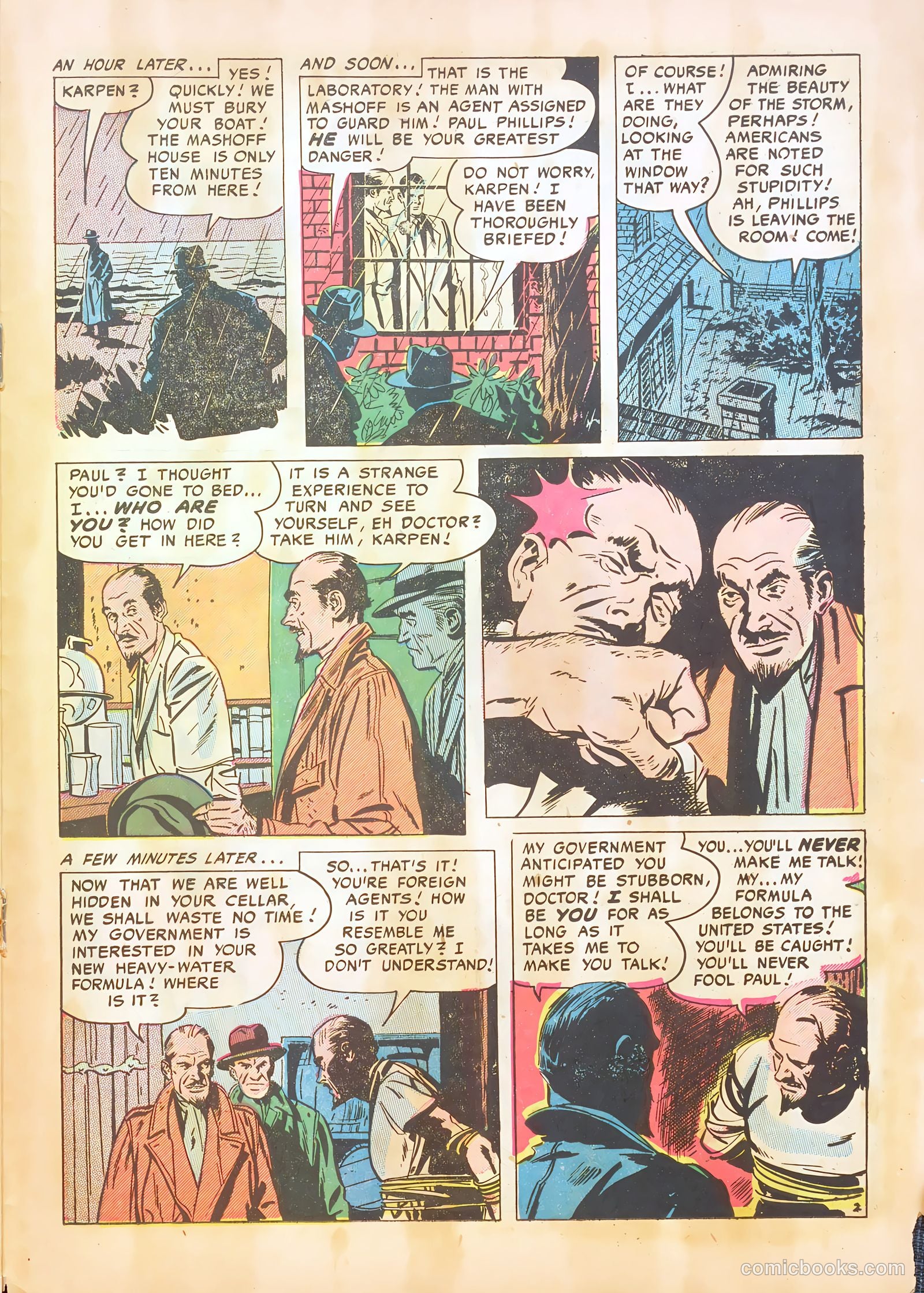 Real Clue Crime Stories v8 #1 — page 23 of 36