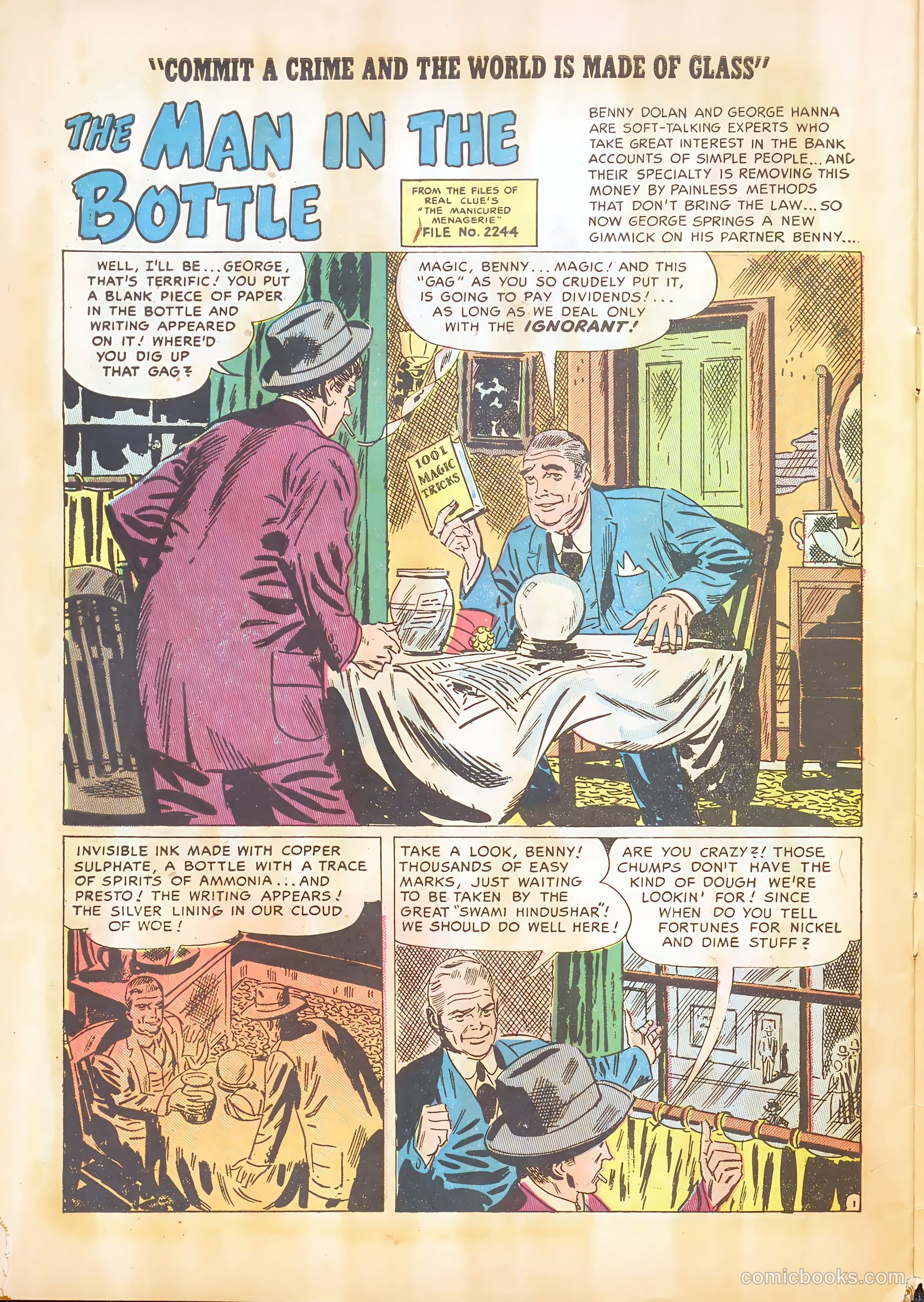 Real Clue Crime Stories v8 #1 — page 30 of 36