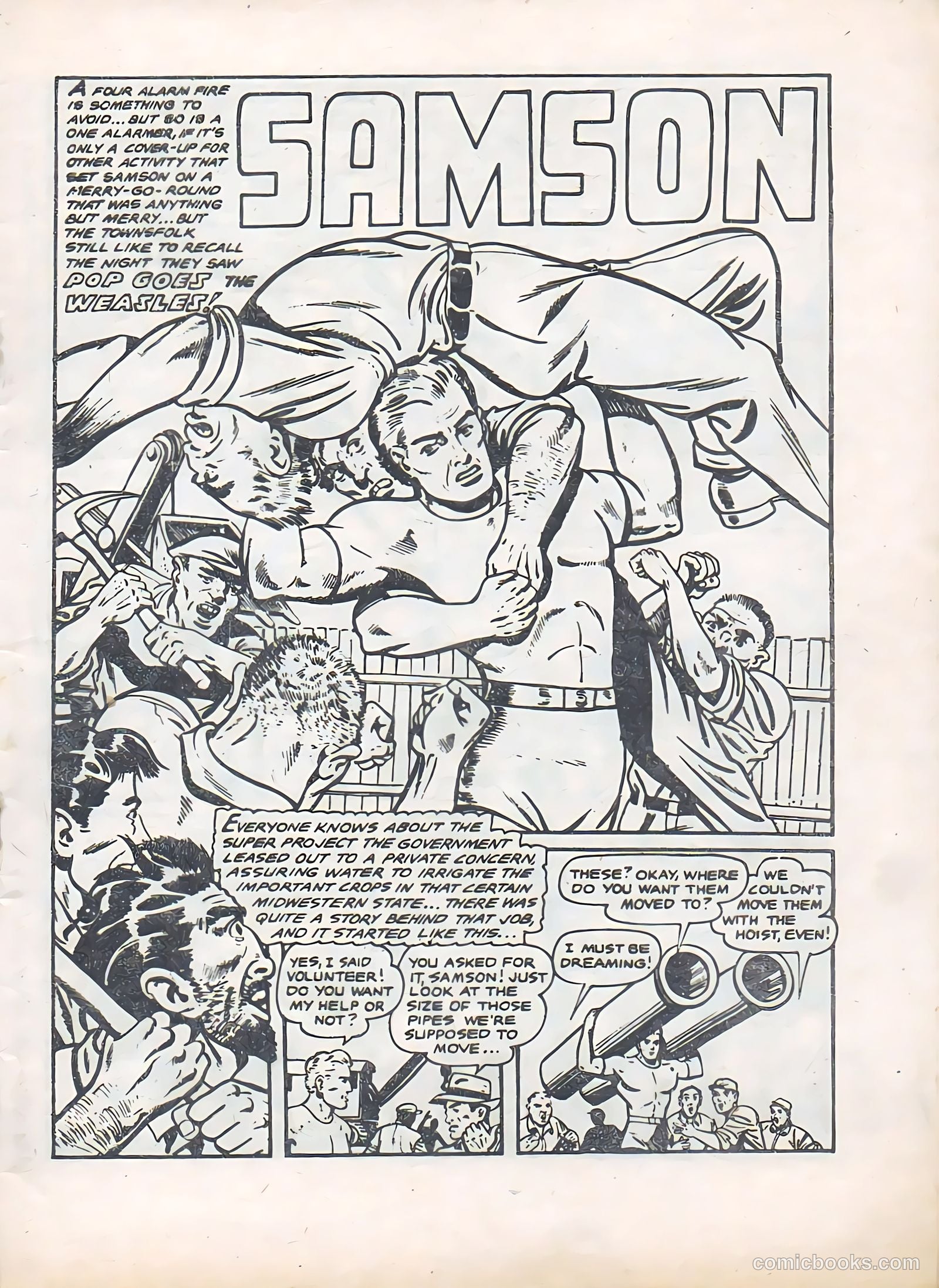 Samson #2 (1955) — page 3 of 28