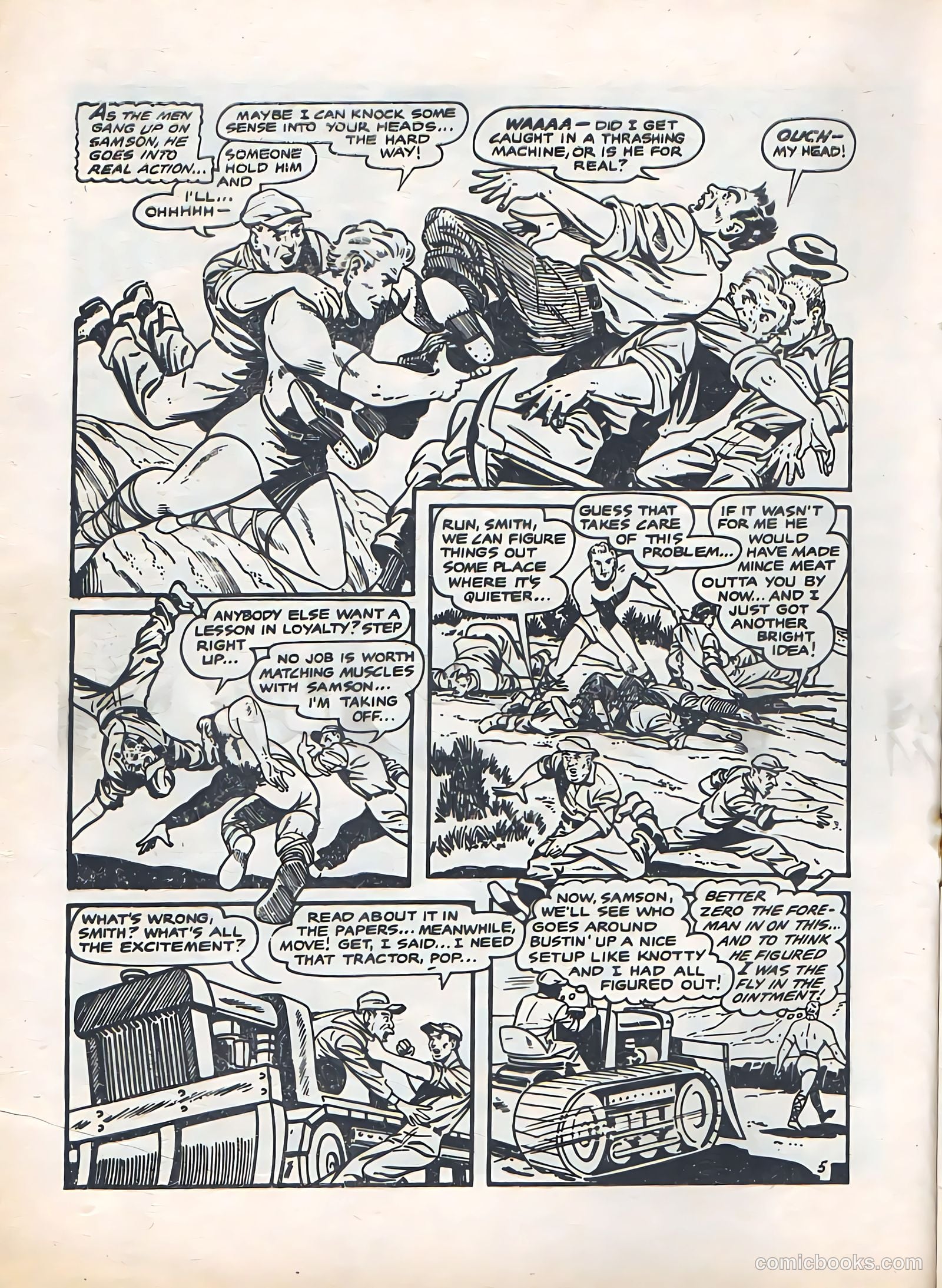 Samson #2 (1955) — page 8 of 28