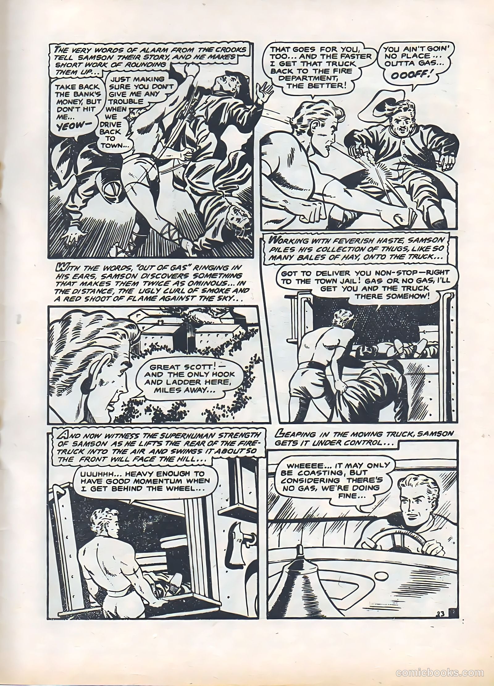 Samson #2 (1955) — page 25 of 28