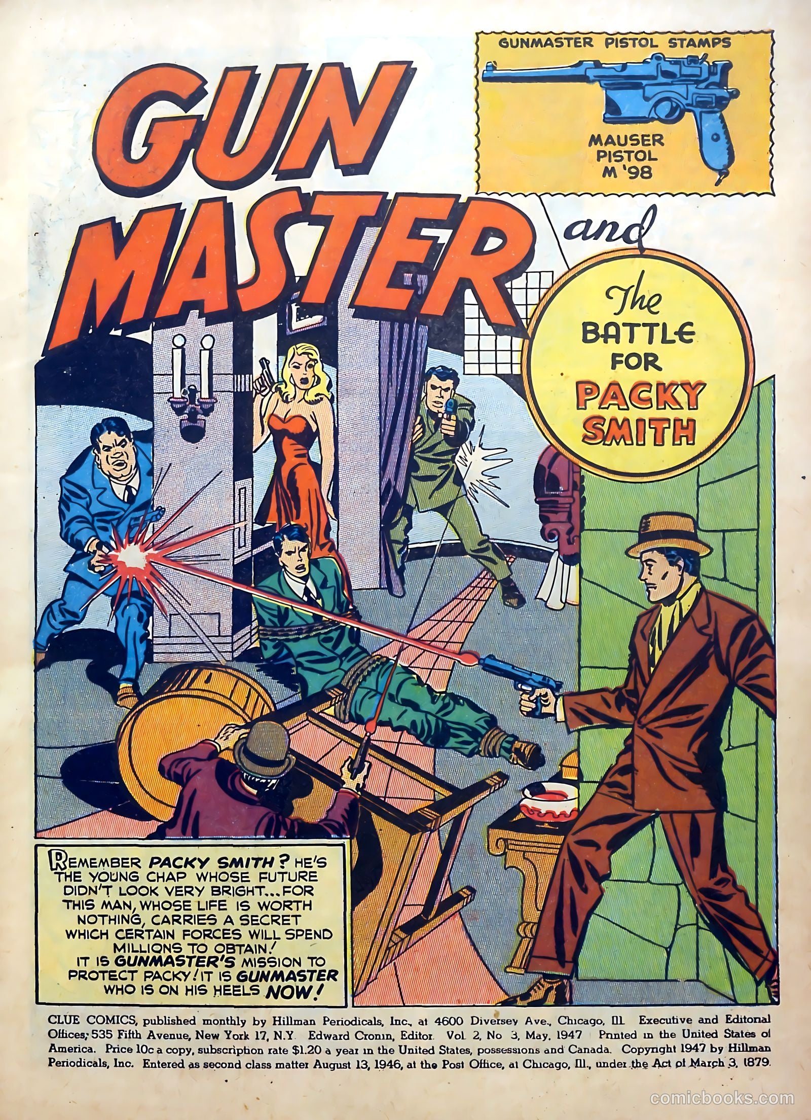 Clue Comics #15 (1943) — page 3 of 52