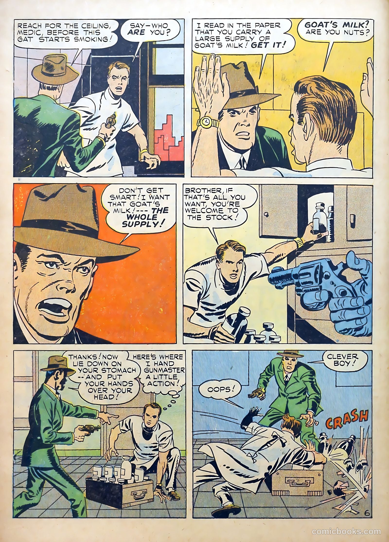 Clue Comics #15 (1943) — page 8 of 52