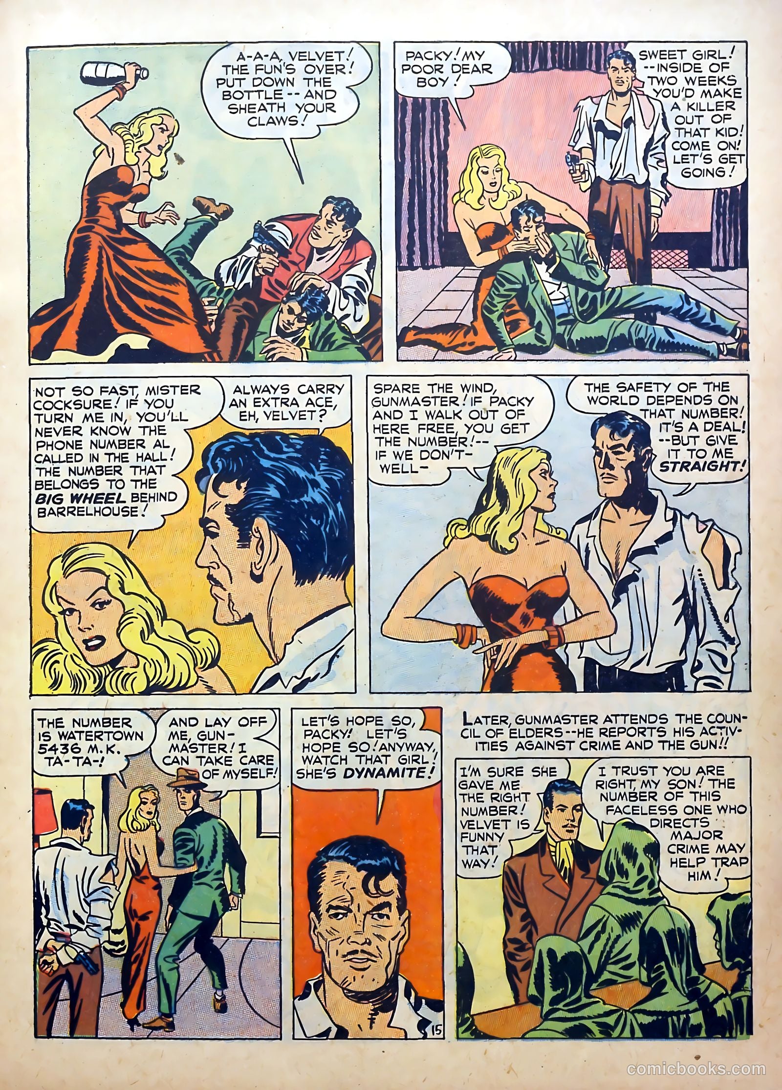 Clue Comics #15 (1943) — page 17 of 52