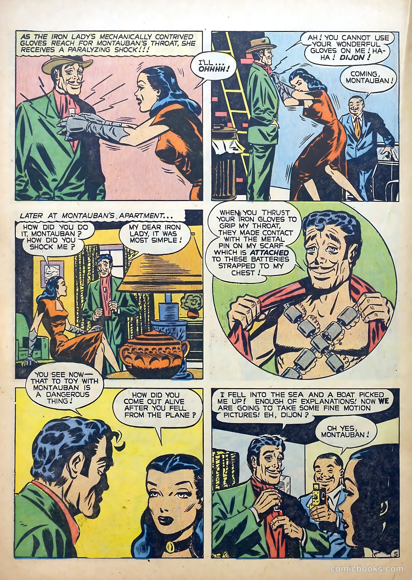 Clue Comics #15 (1943) — page 32 of 52