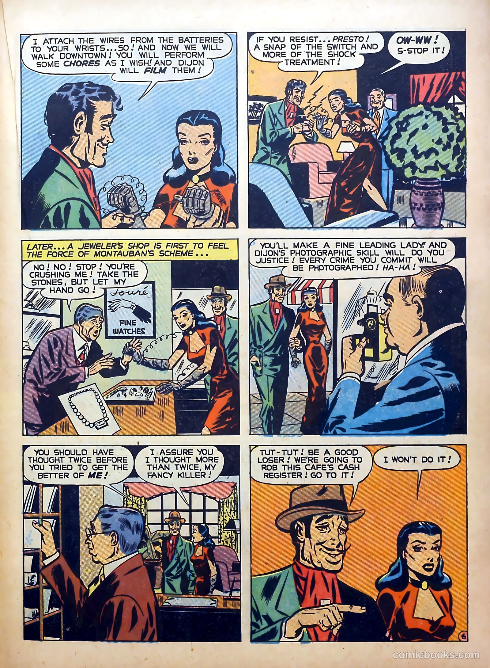 Clue Comics #15 (1943) — page 33 of 52