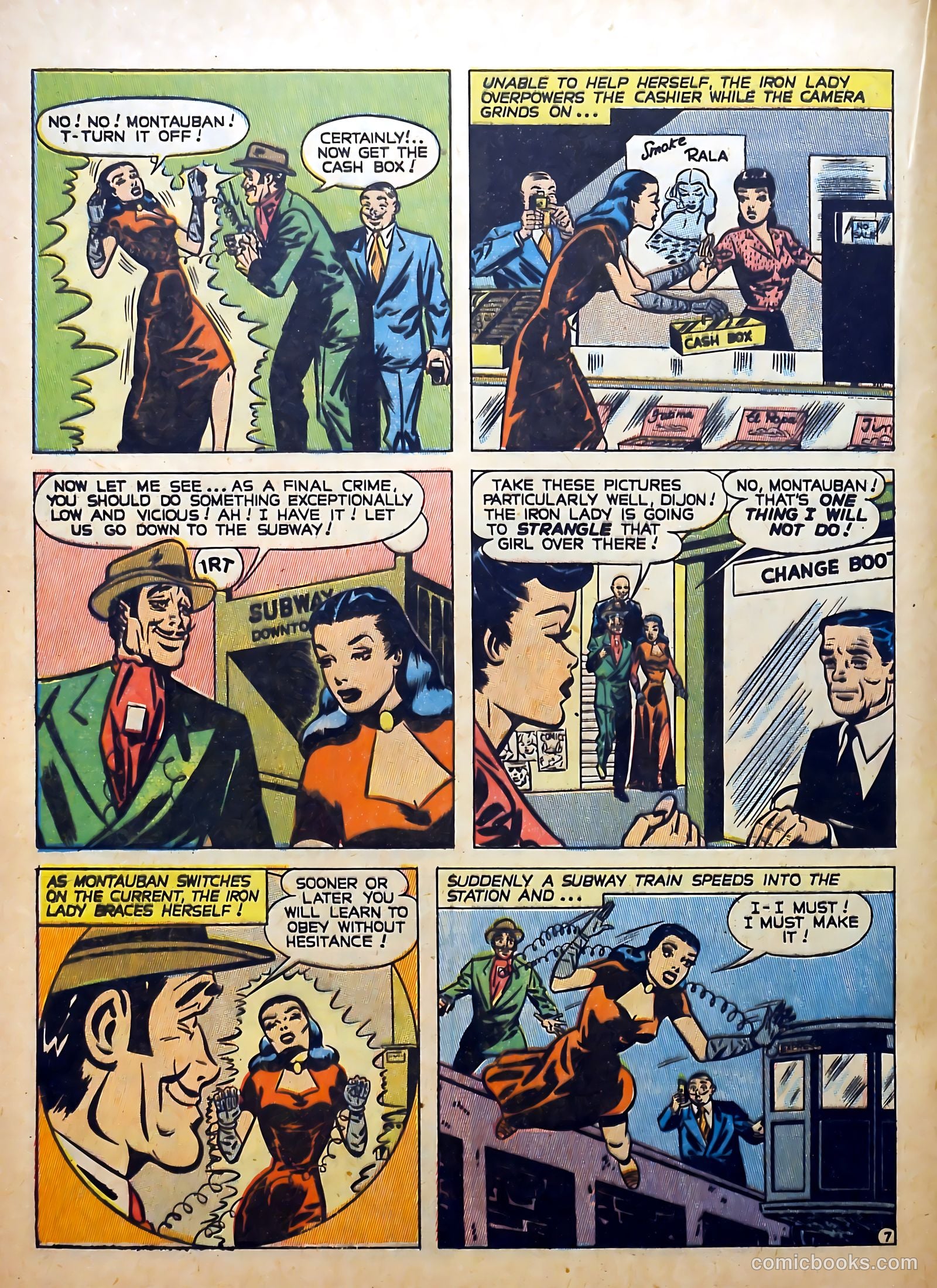 Clue Comics #15 (1943) — page 34 of 52