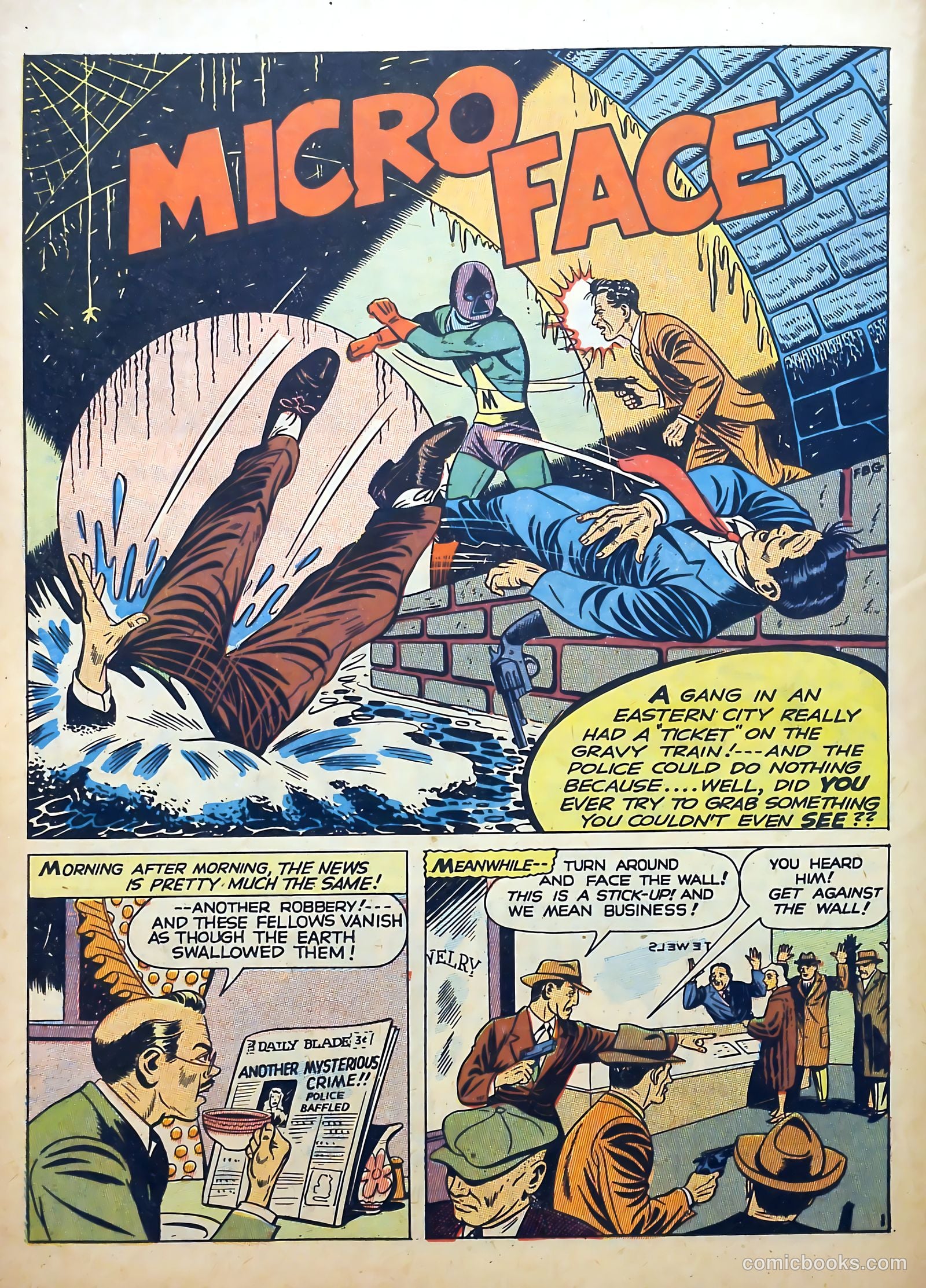 Clue Comics #15 (1943) — page 44 of 52