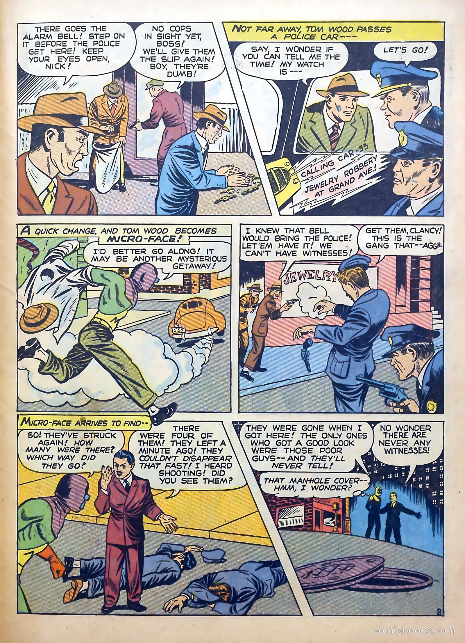 Clue Comics #15 (1943) — page 45 of 52