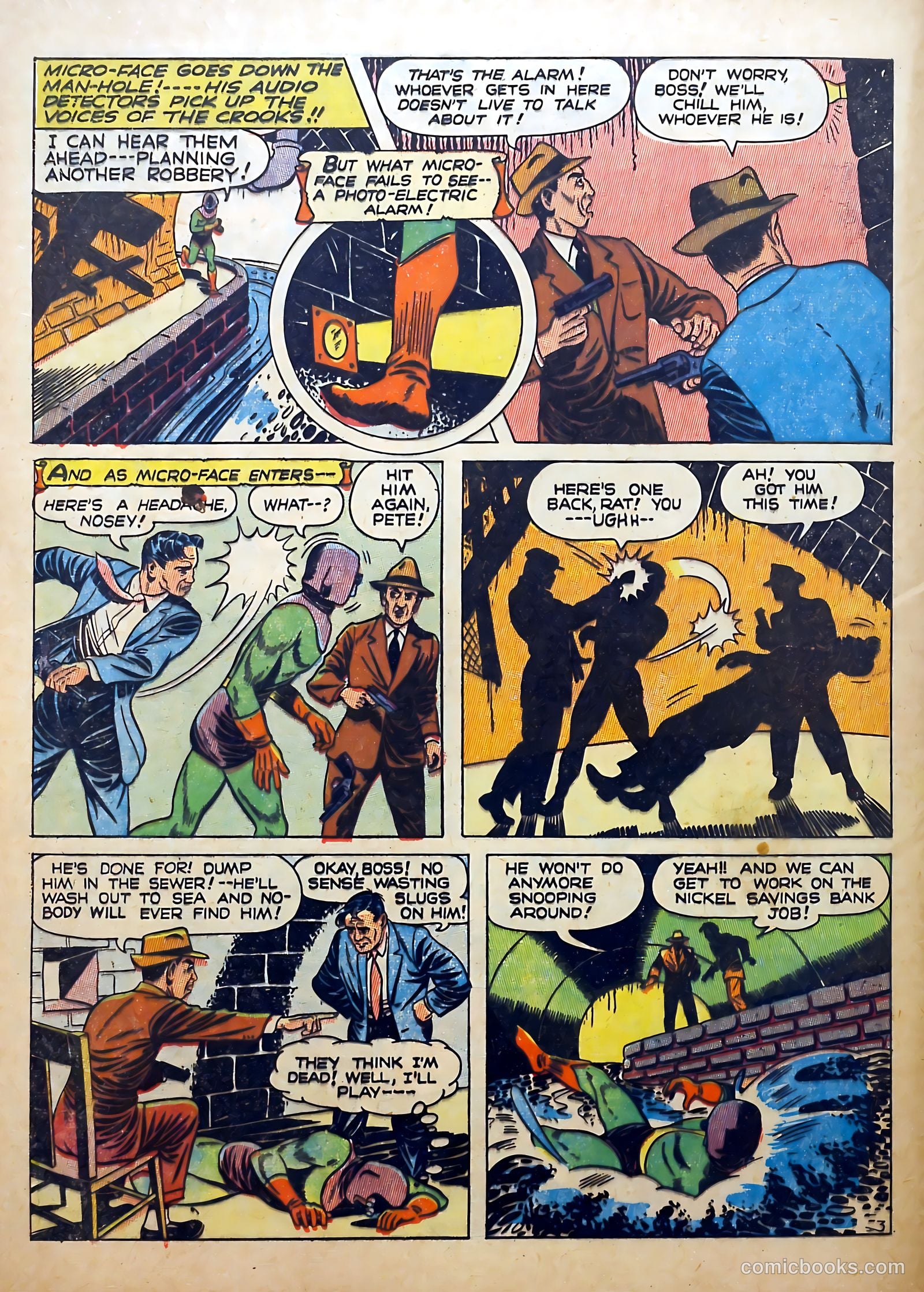 Clue Comics #15 (1943) — page 46 of 52