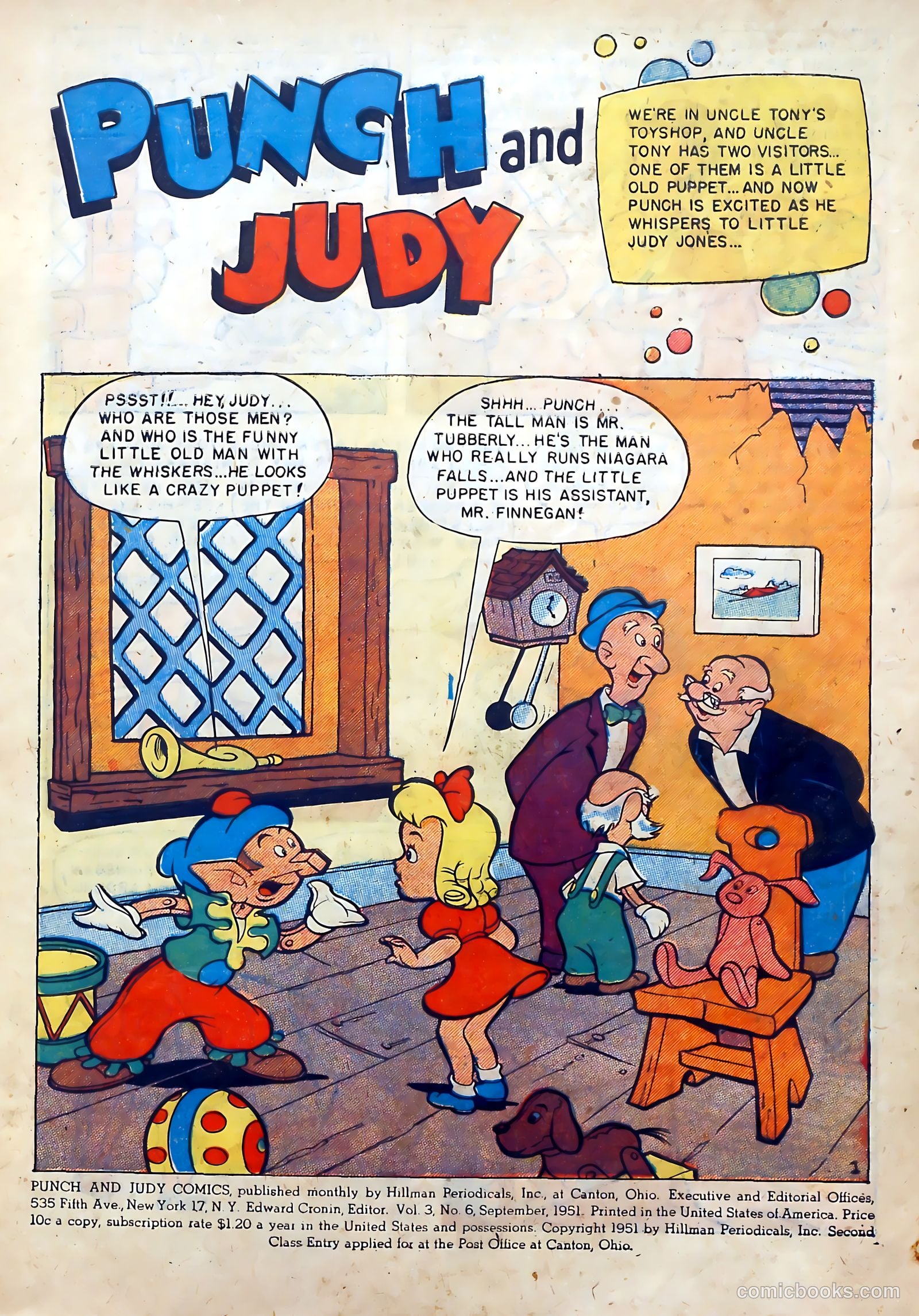Punch and Judy v3 #6 — page 3 of 36